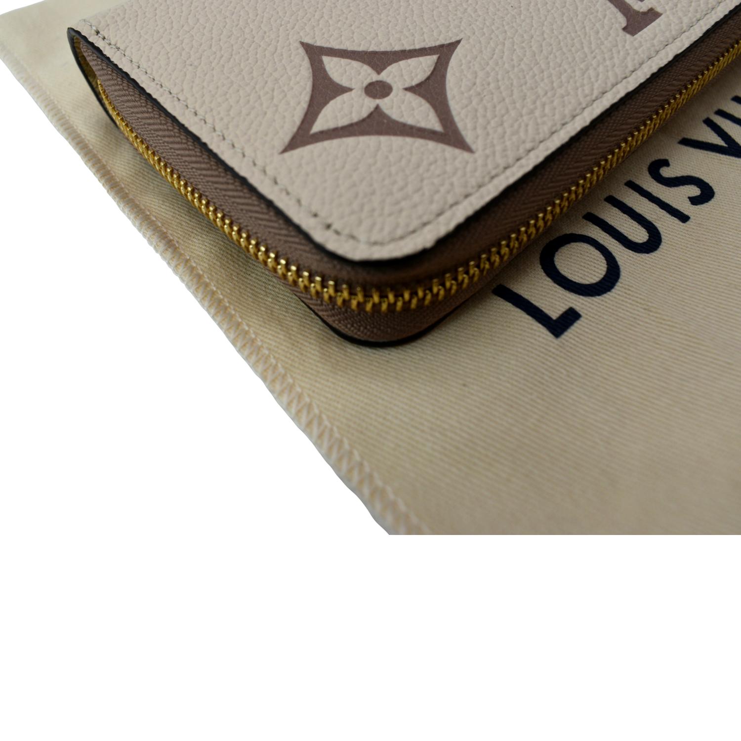 LOUIS VUITTON Leather Insert Wallet for Felicie Black-US