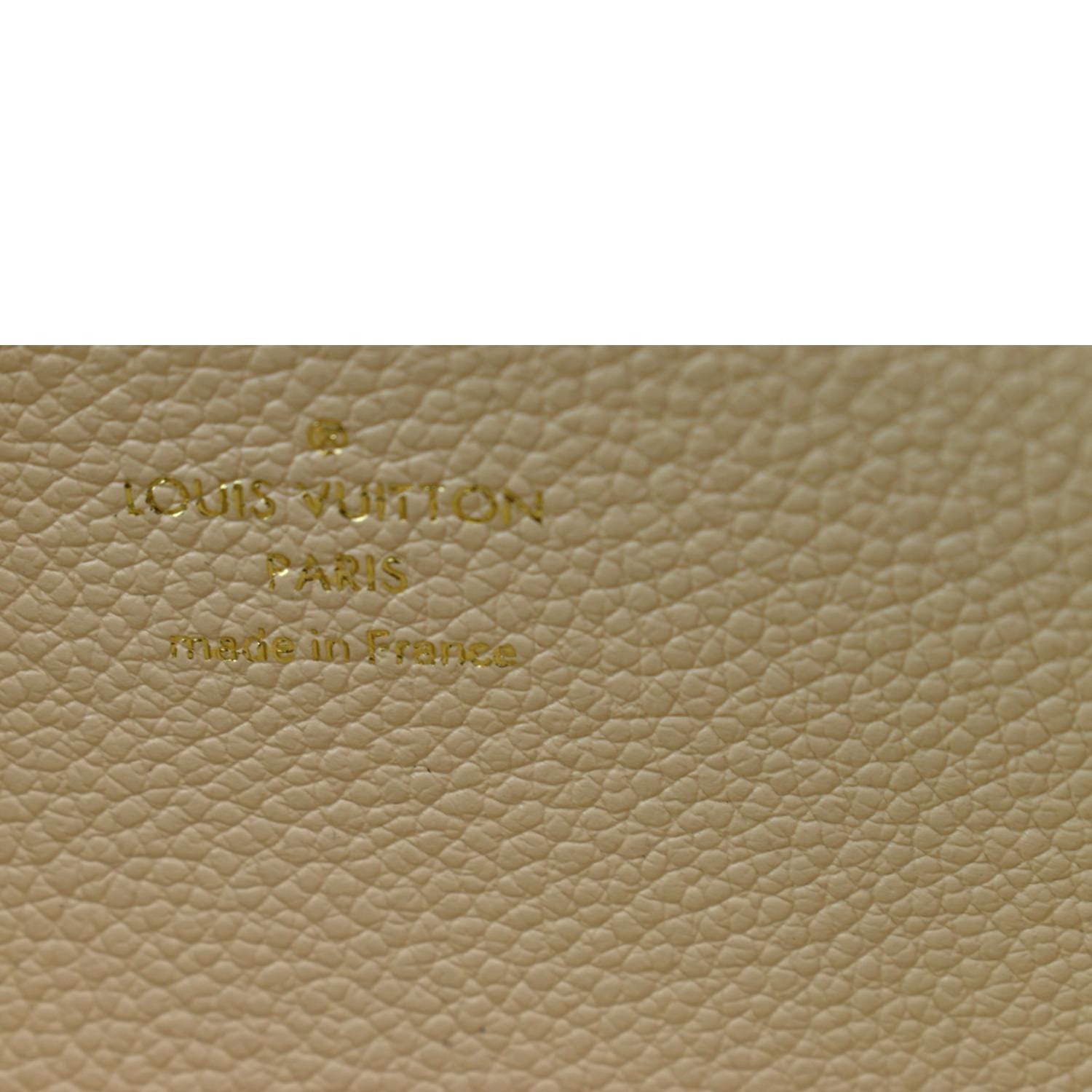 Louis Vuitton Felicie Zip Pouch Insert Bicolor Monogram Empreinte Giant Gray
