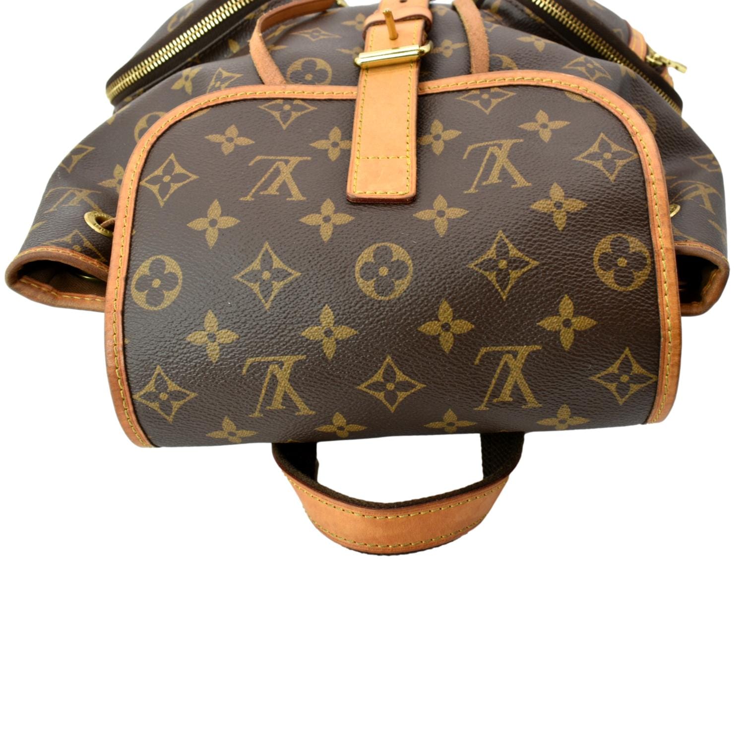 Louis Vuitton Brown Monogram Canvas Sac Bosphore Backpack Bag