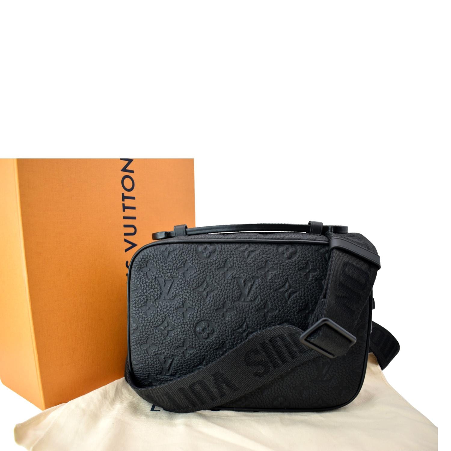 Louis Vuitton® S-lock Sling Bag Mix Black. Size in 2023