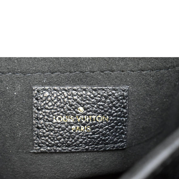 NEW LOUIS VUITTON Black Vavin Monogram Empreinte Leather Shoulder