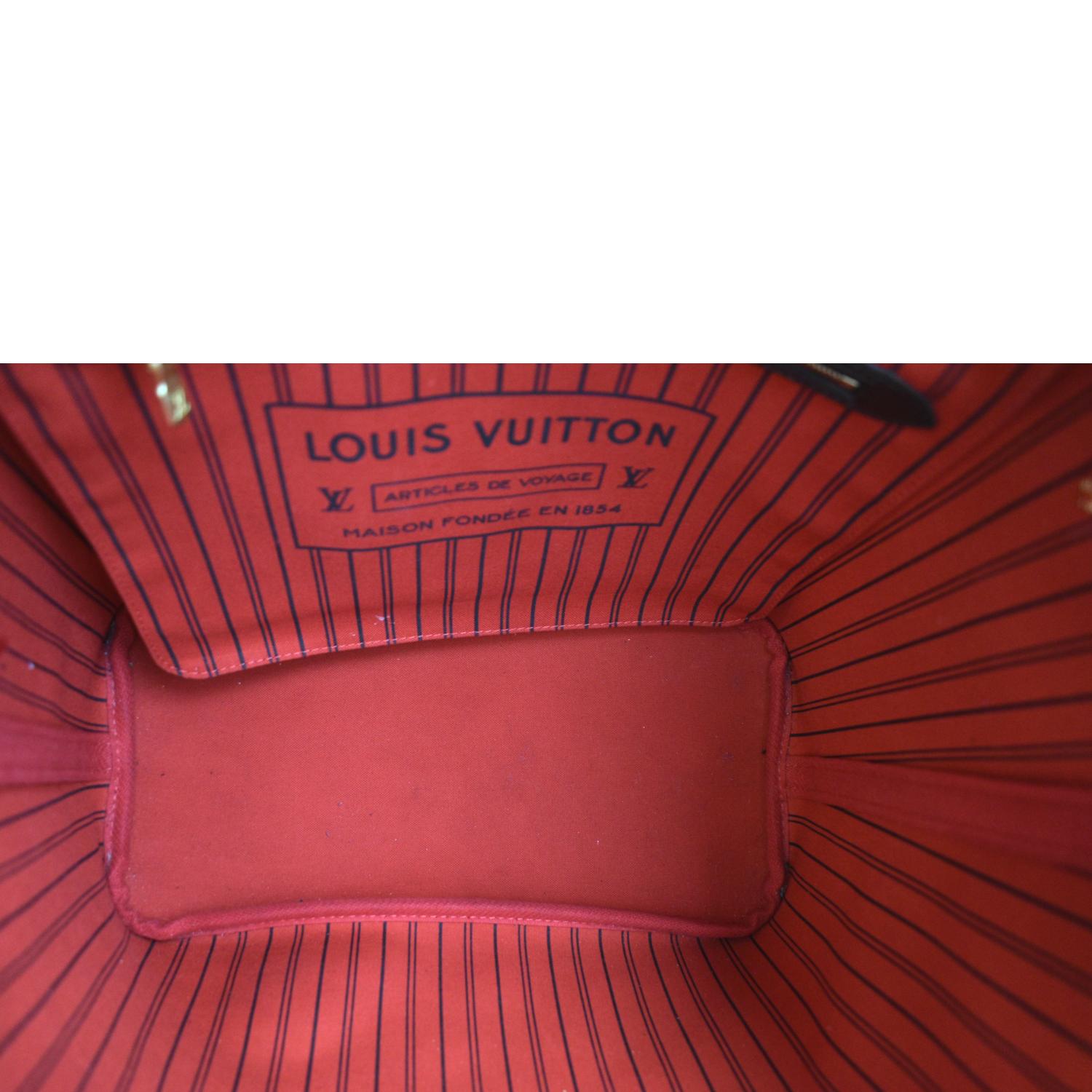 Louis Vuitton Neverfull MM Damier Ebene - DOL2201