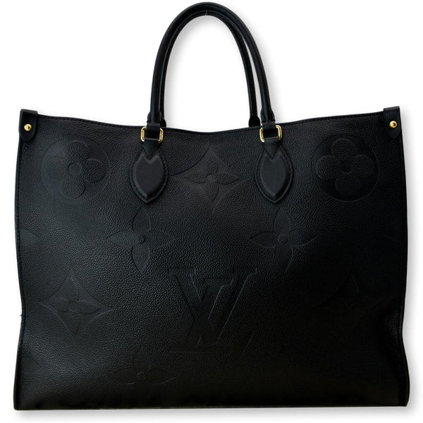Vintage MCM black monogram speedy bag style handbag, mini duffle
