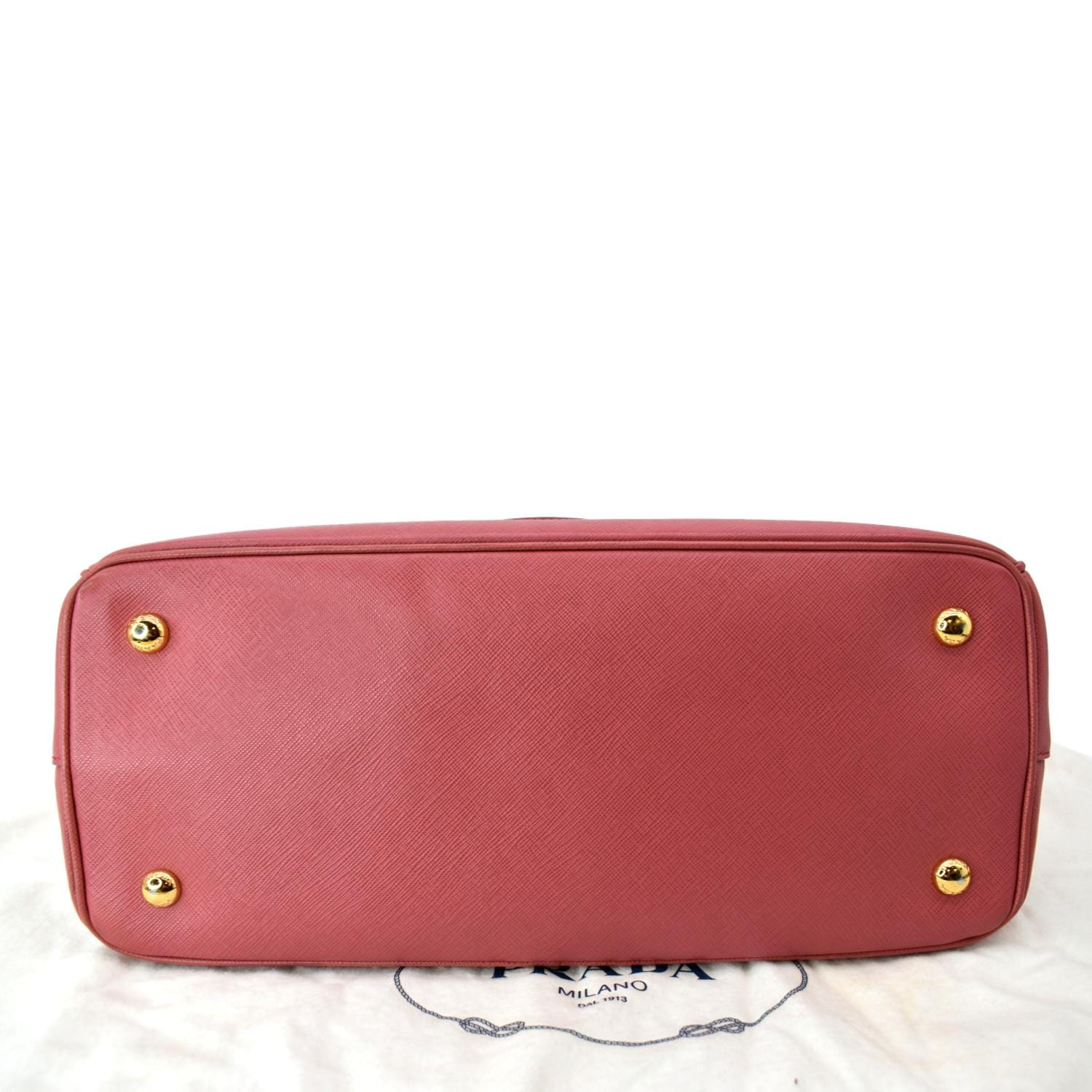Medium Saffiano Leather Pink Prada Galleria Bag - Boutique Item