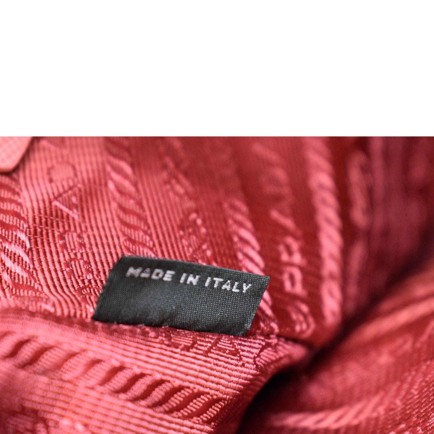 Prada Small Saffiano Leather Tote hang bag BN2567 Light Pink