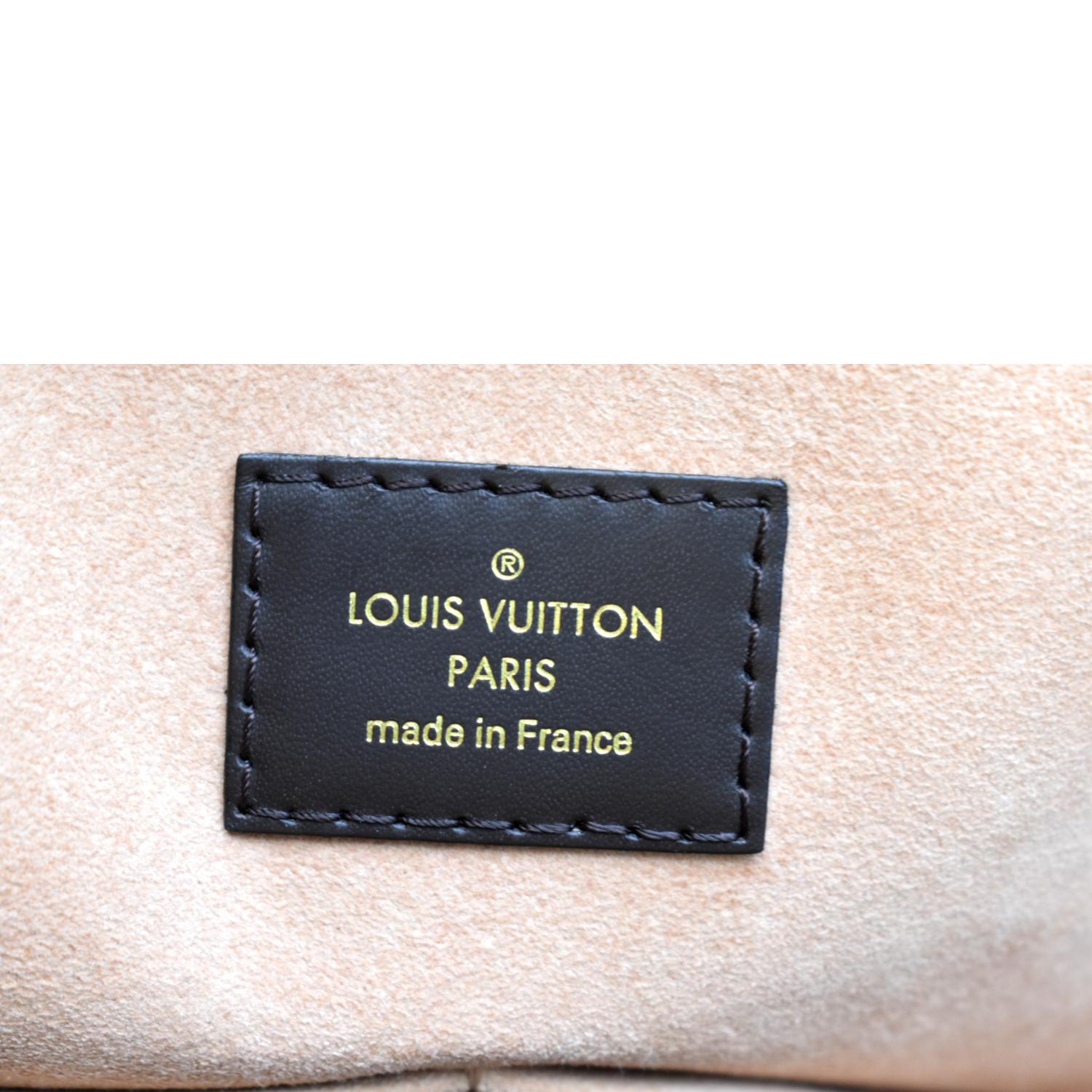 Kensington cloth bowling bag Louis Vuitton Brown in Cloth - 23792405