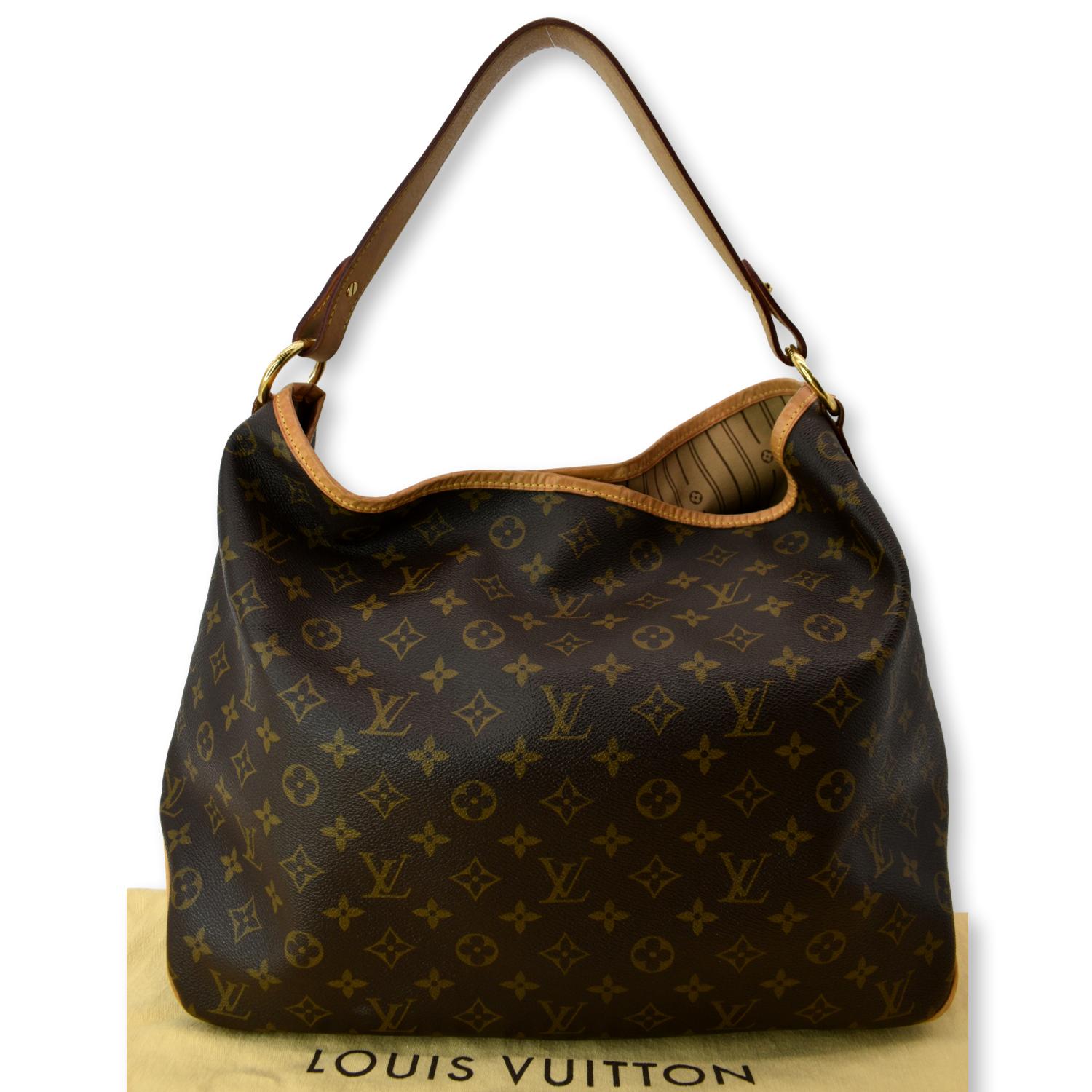 Authentic Louis Vuitton Delightful MM Monogram M40353 Guaranteed Hobo Bag  LD537