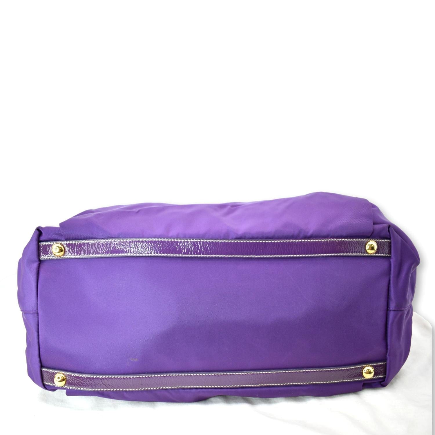 Fabric tote Prada Purple in Cloth - 35417759