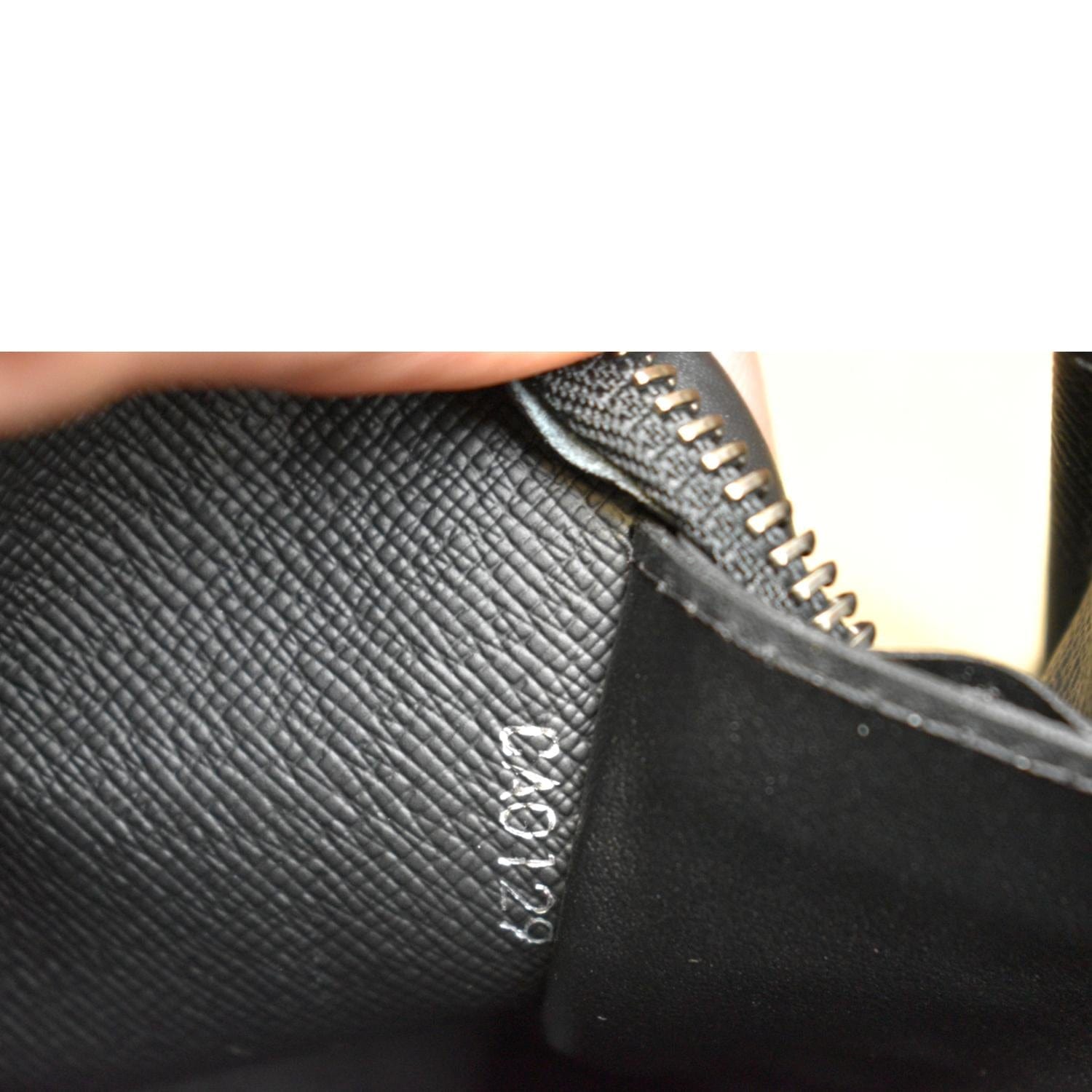Louis Vuitton Zippy Wallet Monogram Eclipse Canvas Vertical Black 234967215