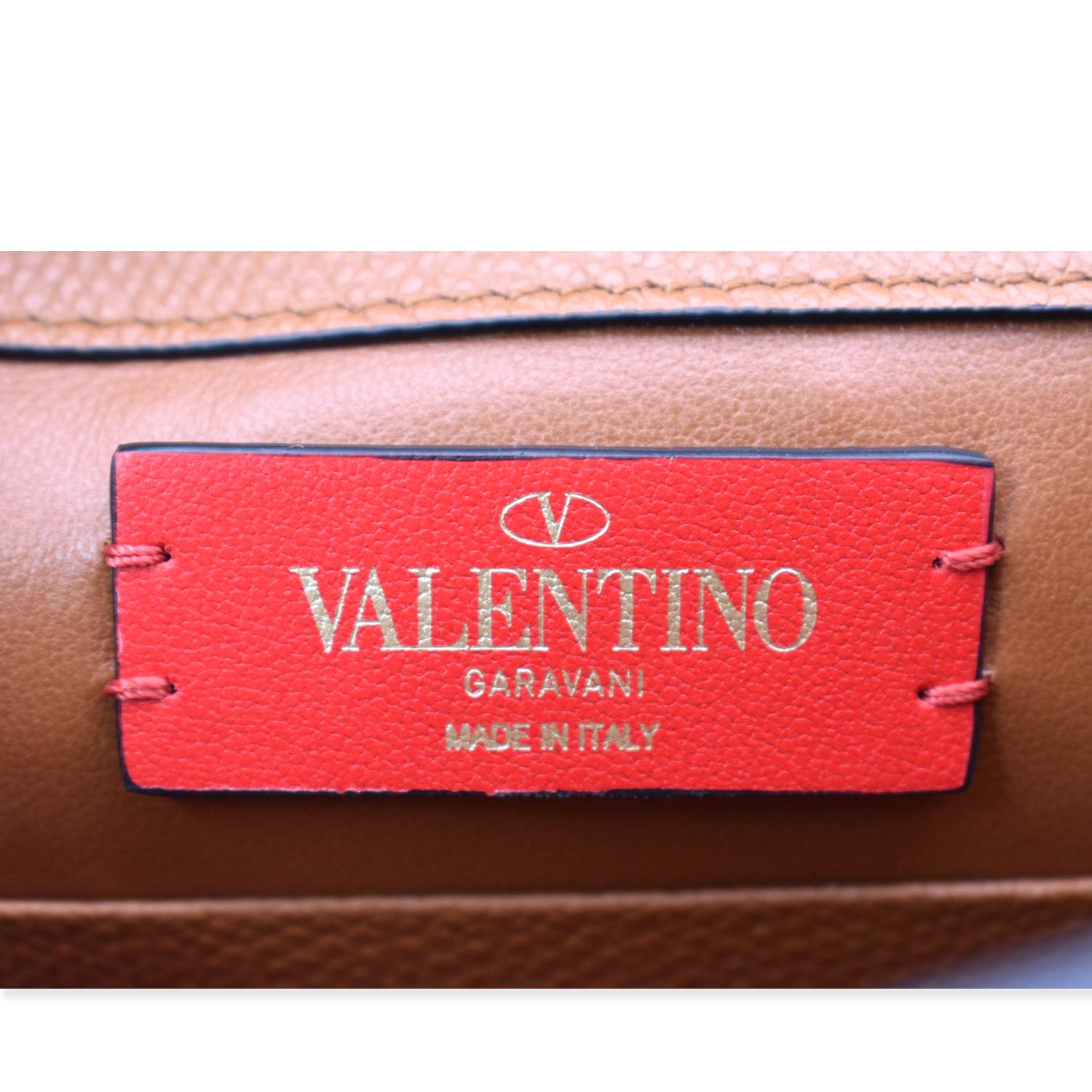 Vsling leather crossbody bag Valentino Garavani Blue in Leather