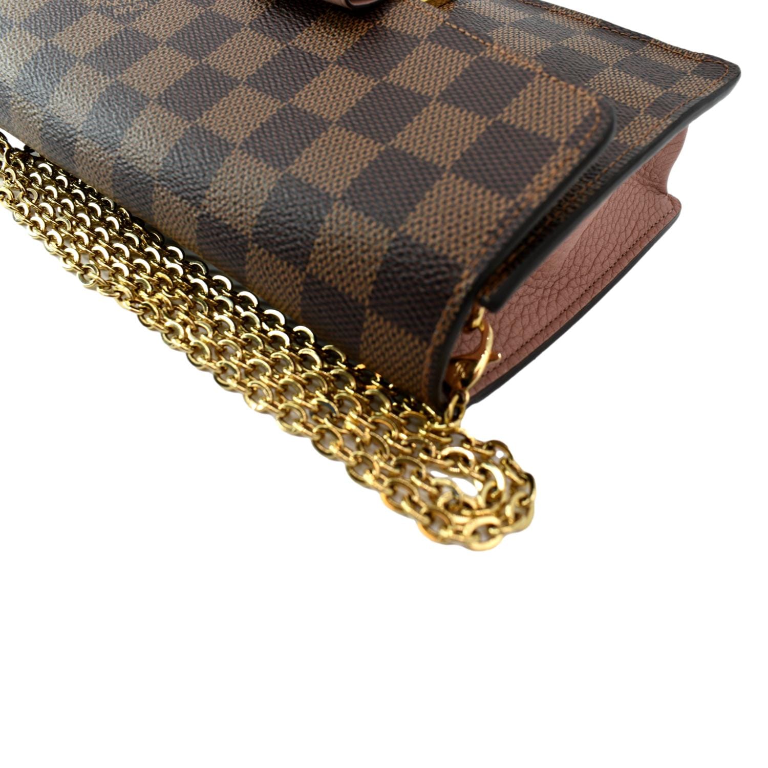Louis Vuitton // Brown Damier Ebene Croisette Shoulder Bag – VSP