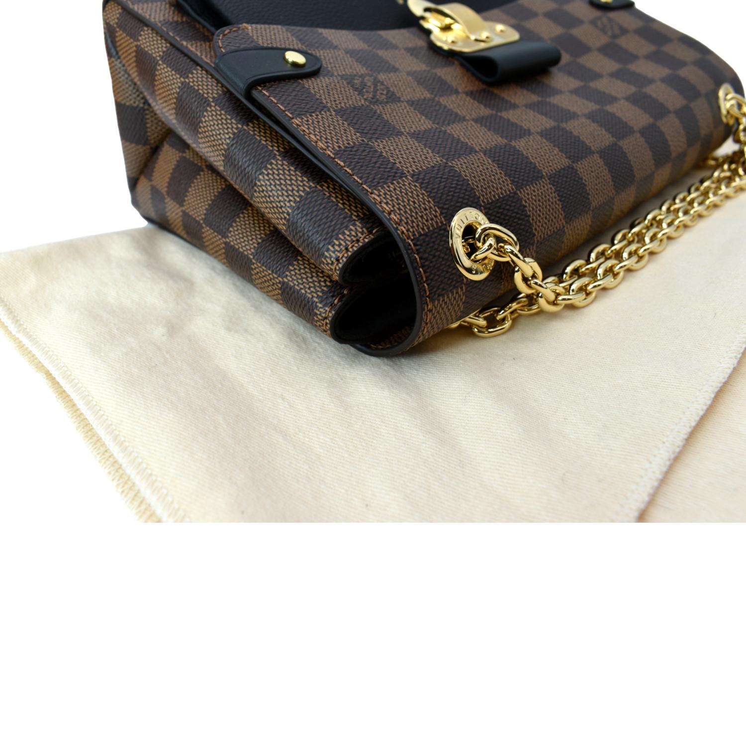 Louis Vuitton Vavin Damier Ebene PM Canvas Leather Shoulder Bag CBLXZX –  Max Pawn