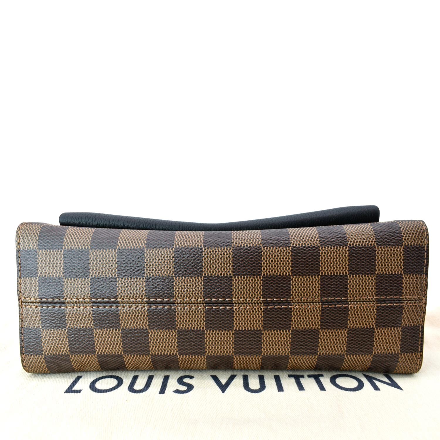 Authentic Louis Vuitton Vavin Shoulder Bag PM Red Damier Ebene Canvas