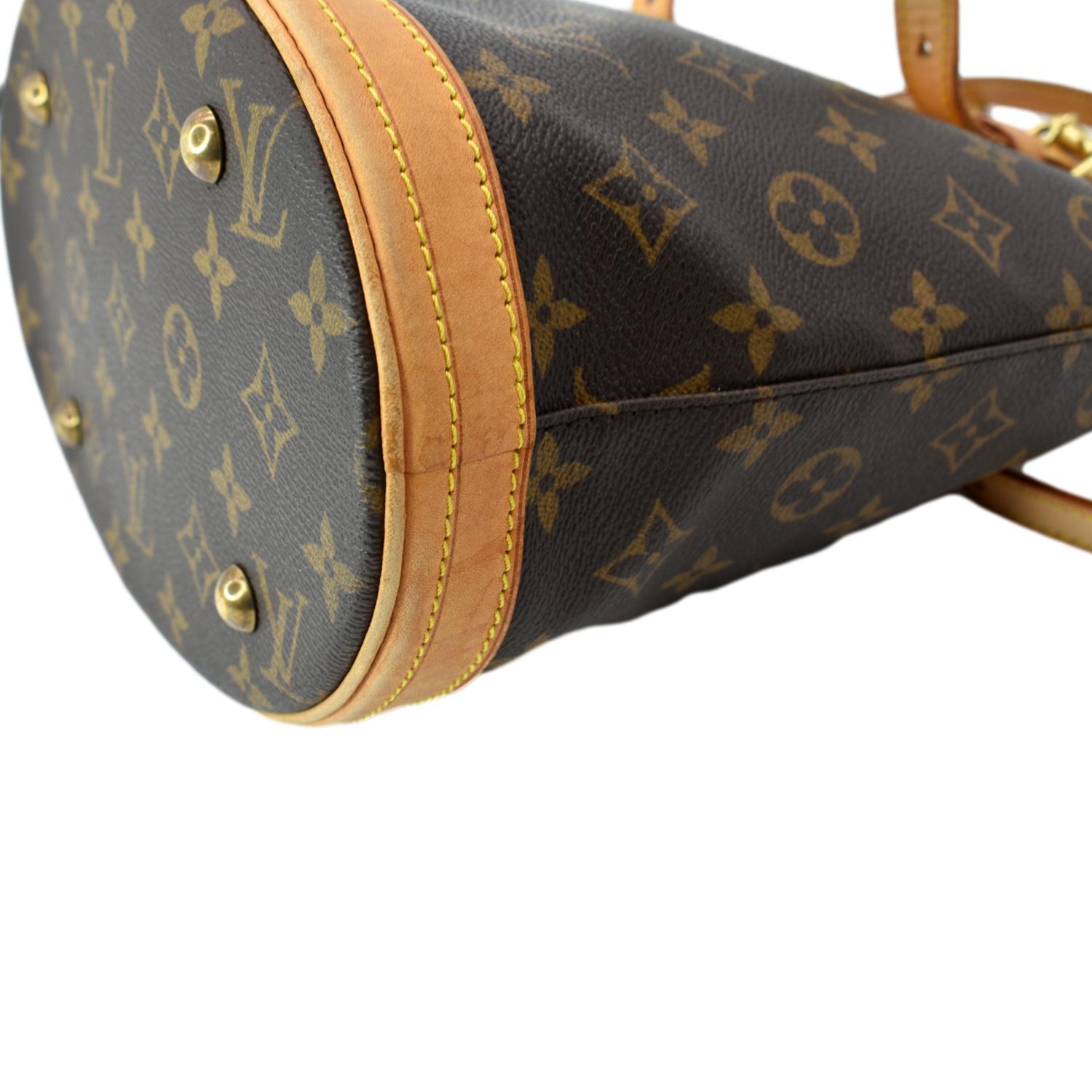 Louis Vuitton Bucket Bag Canvas Petit at 1stDibs