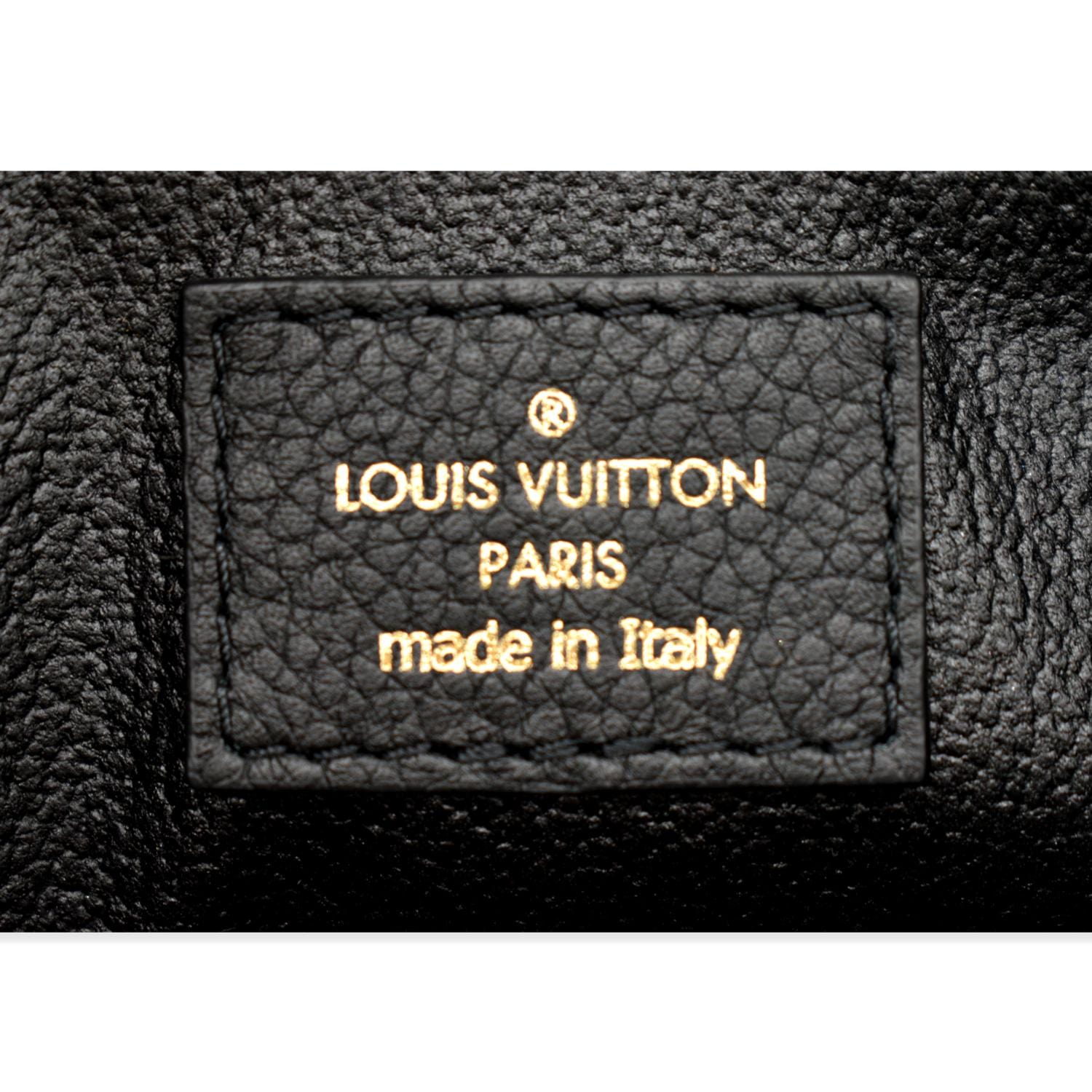 Louis Vuitton Monogram Pallas Beauty Case Black 176529