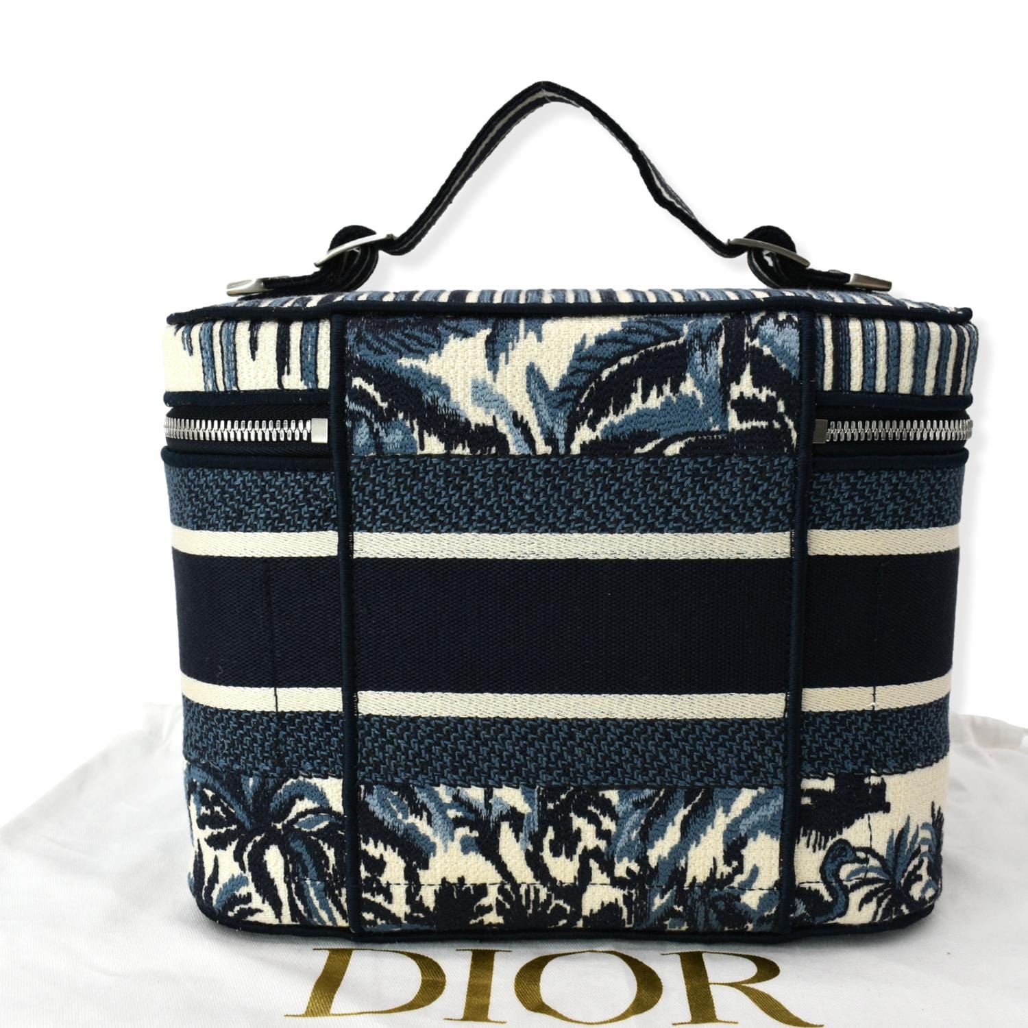 Diortravel cloth vanity case Dior Navy in Cloth - 36555467