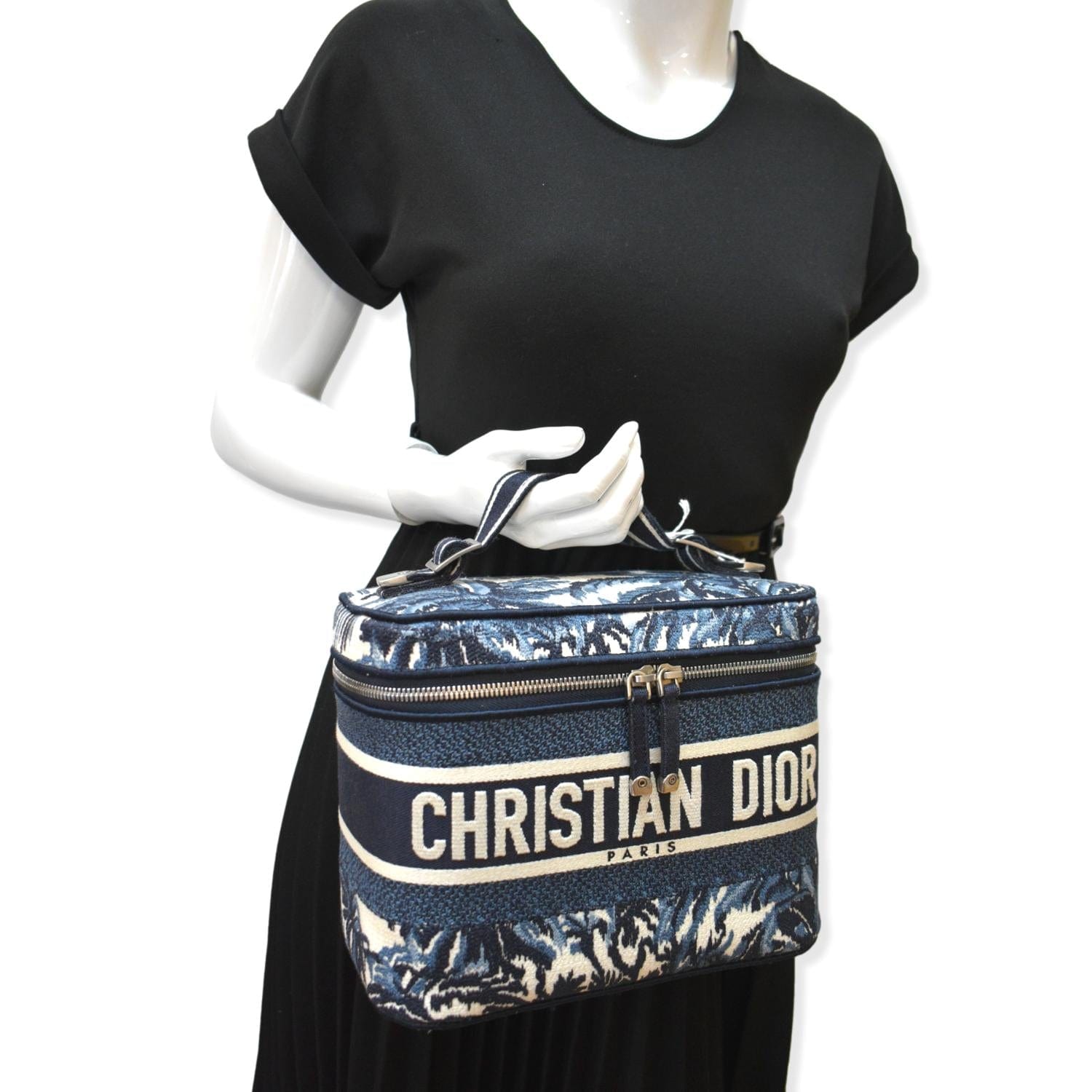 CHRISTIAN DIOR OBLIQUE TROLLEY DIORTRAVEL SUITCASE - Replica Bags