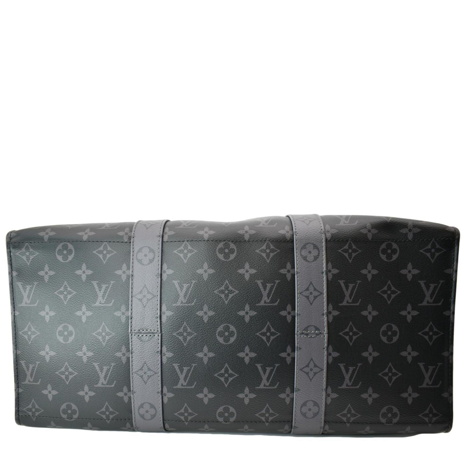 Louis Vuitton Black And Silver Monogram Eclipse Coated Canvas