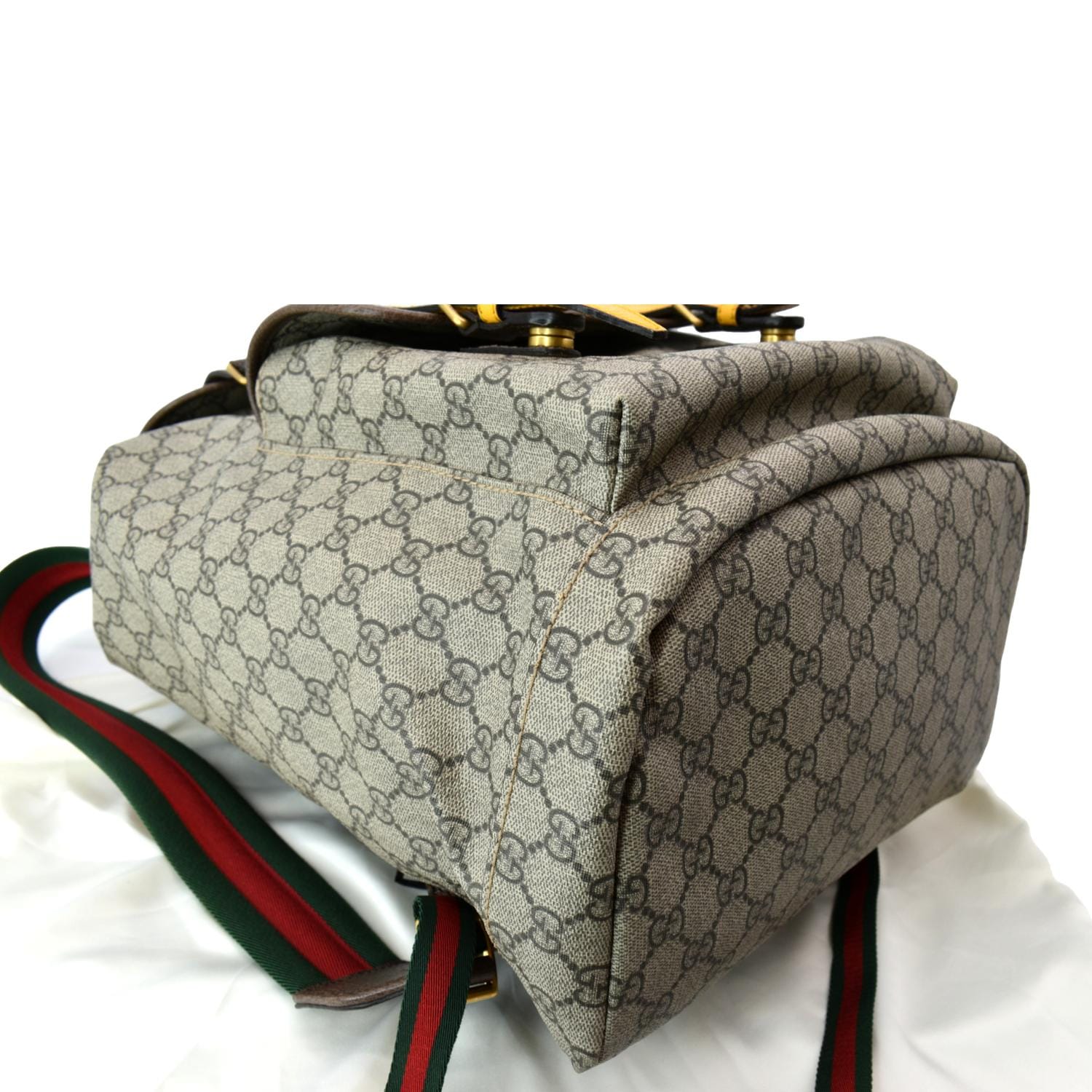 Gucci Diamante Canvas Clutch Bag 150415 Beige Cloth ref.910867