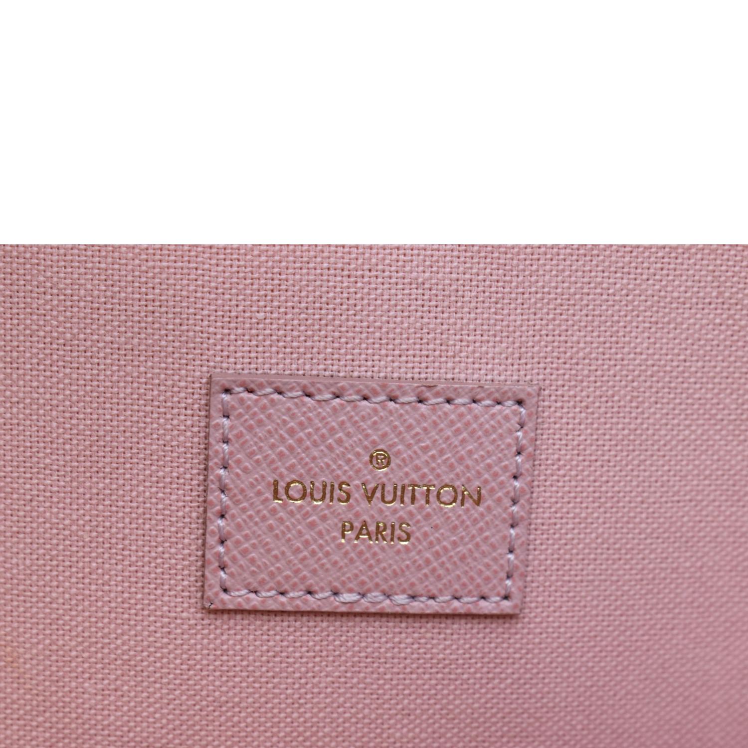 ❤️NEW LOUIS VUITTON Damier Azur Pochette Felicie Crossbody Chain Bag 🔥RARE  GIFT