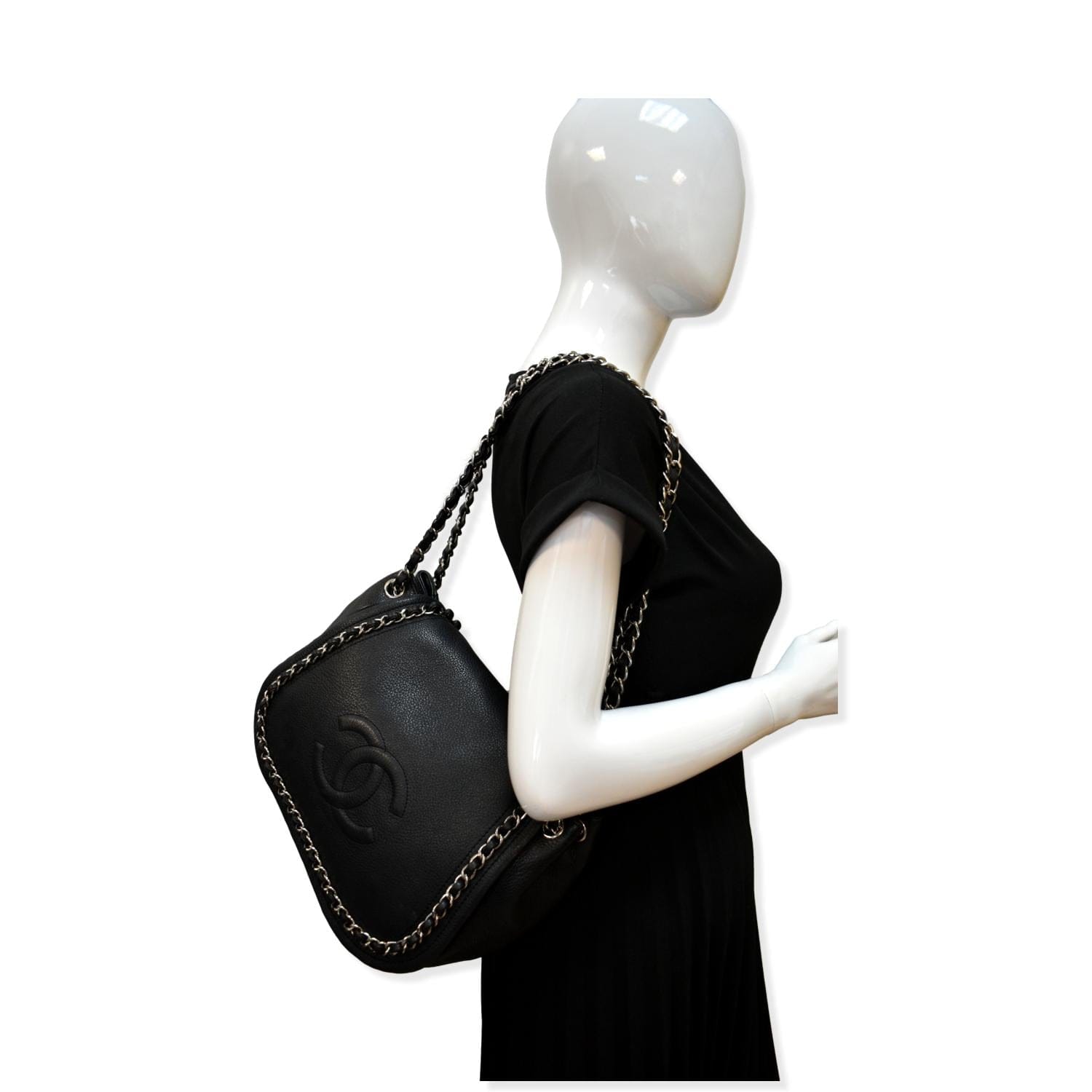 Chanel Luxe Ligne Accordion Flap Bag - Gold Shoulder Bags