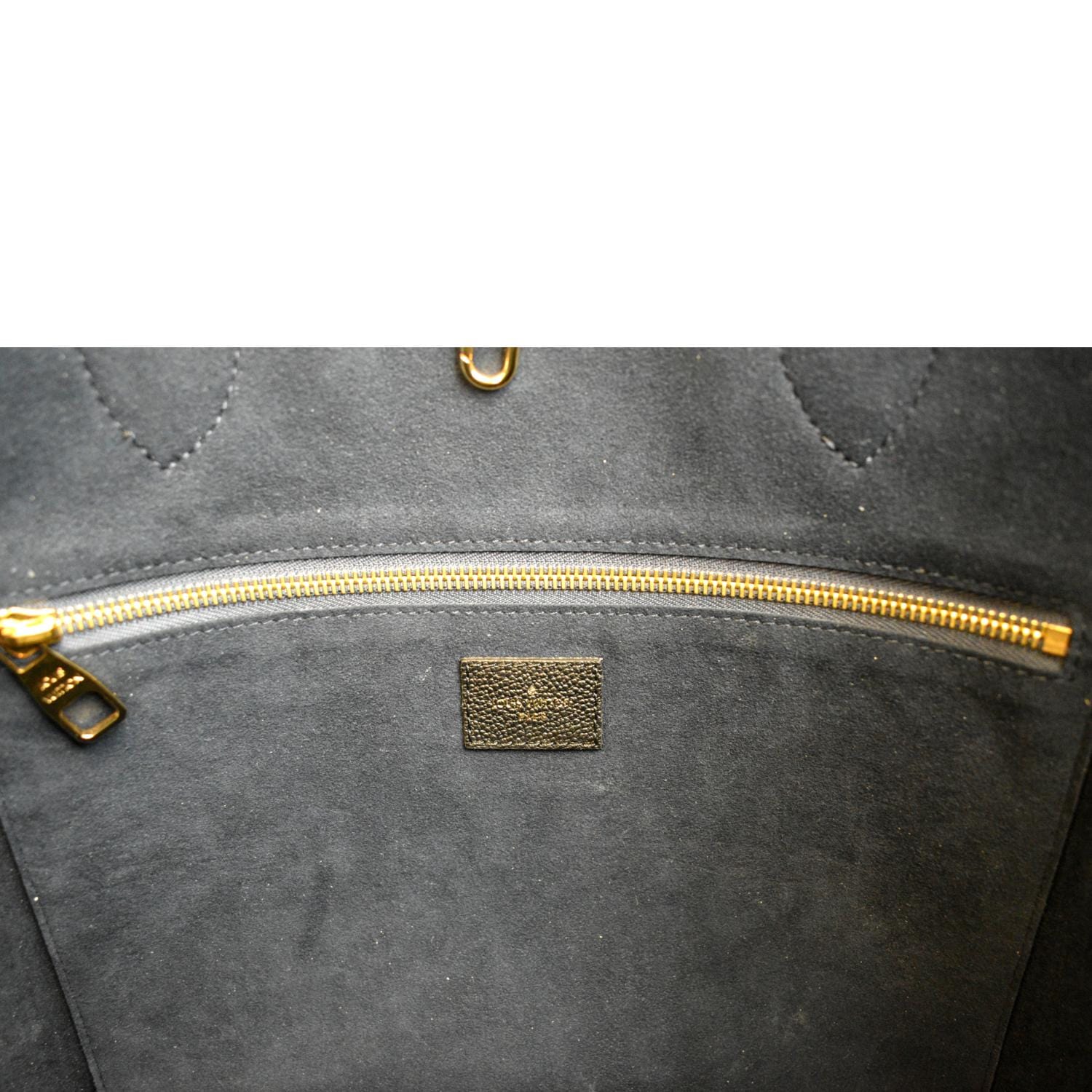 Neverfull MM Tote Bag - Luxury Monogram Empreinte Leather Grey