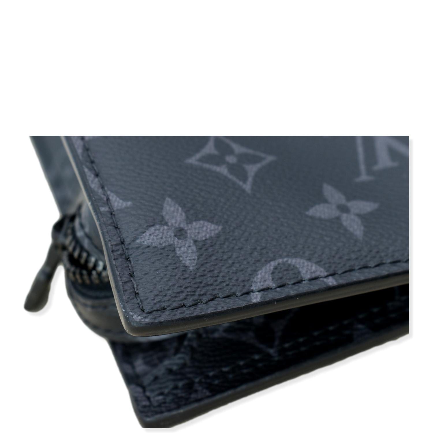 Louis Vuitton 2019 Monogram Eclipse Brazza Wallet - Wallets, Accessories