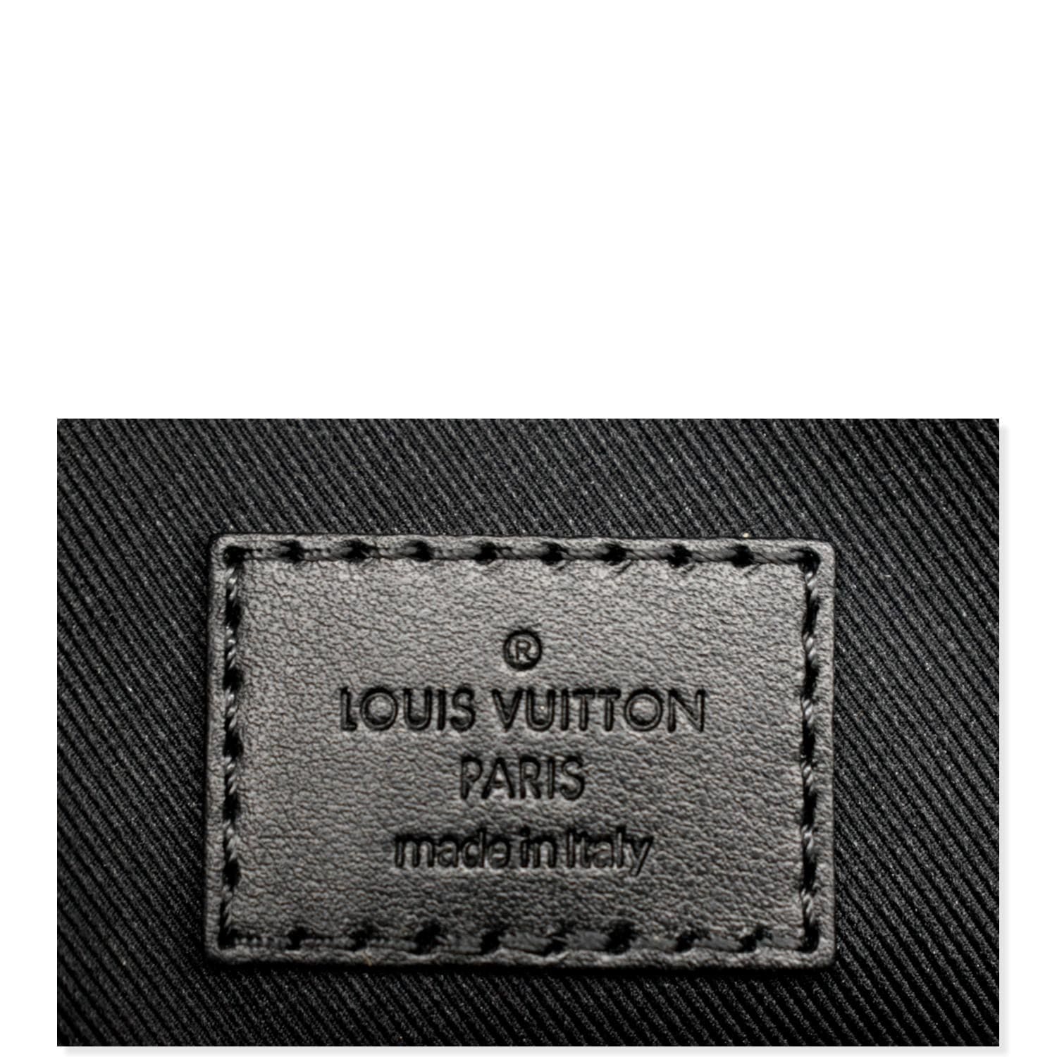 LOUIS VUITTON Monogram Eclipse Sac Plat Horizontal Zipper 1220967