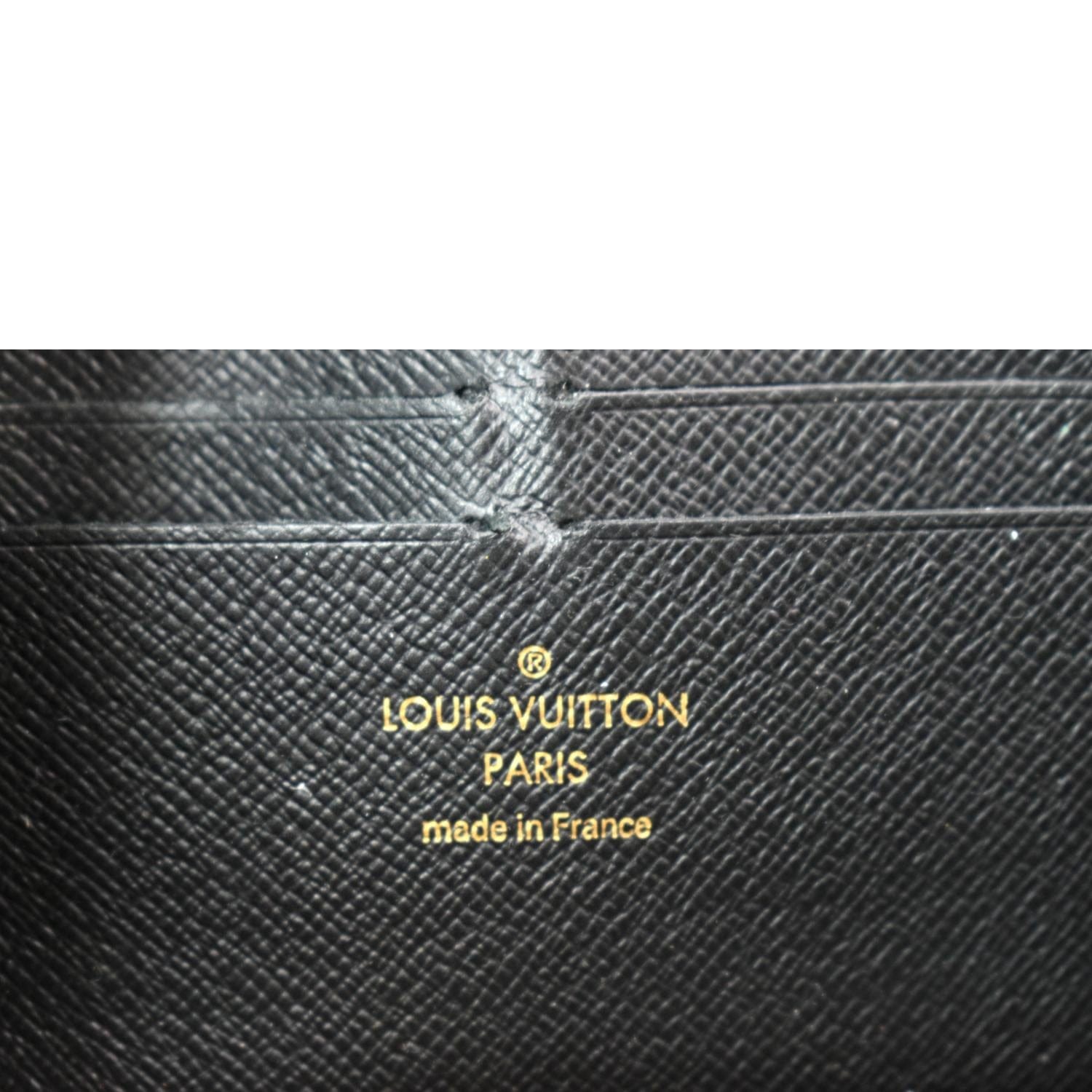 LOUIS VUITTON Zippy Wallet Retiro Monogram Leather Brown Fuchsia M64151  32YB065