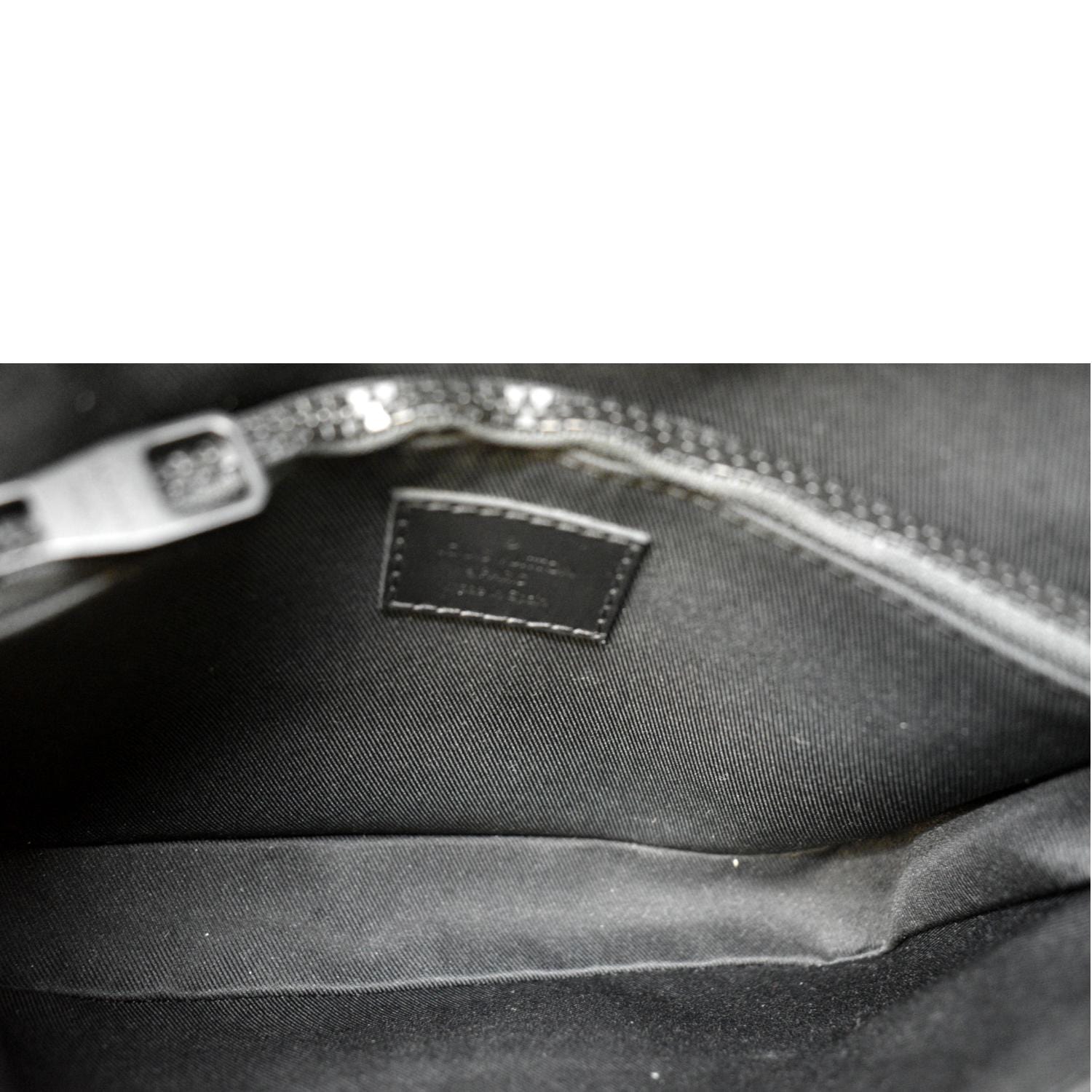 Lock Sling Monogram Leather Shoulder Bag Black - Louis Vuitton