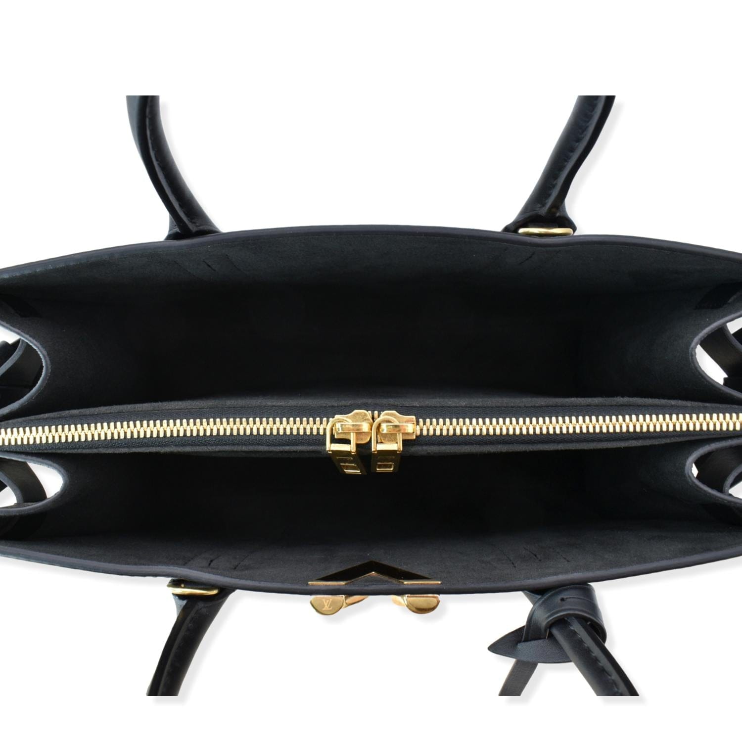 Louis Vuitton Black Cuir Plume Monogram Leather Very GM Bag at 1stDibs