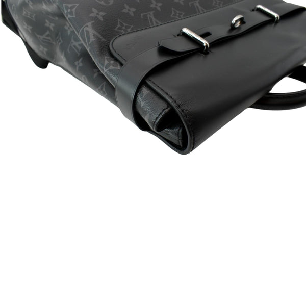 Louis Vuitton Monogram Eclipse Steamer Backpack - Black Backpacks