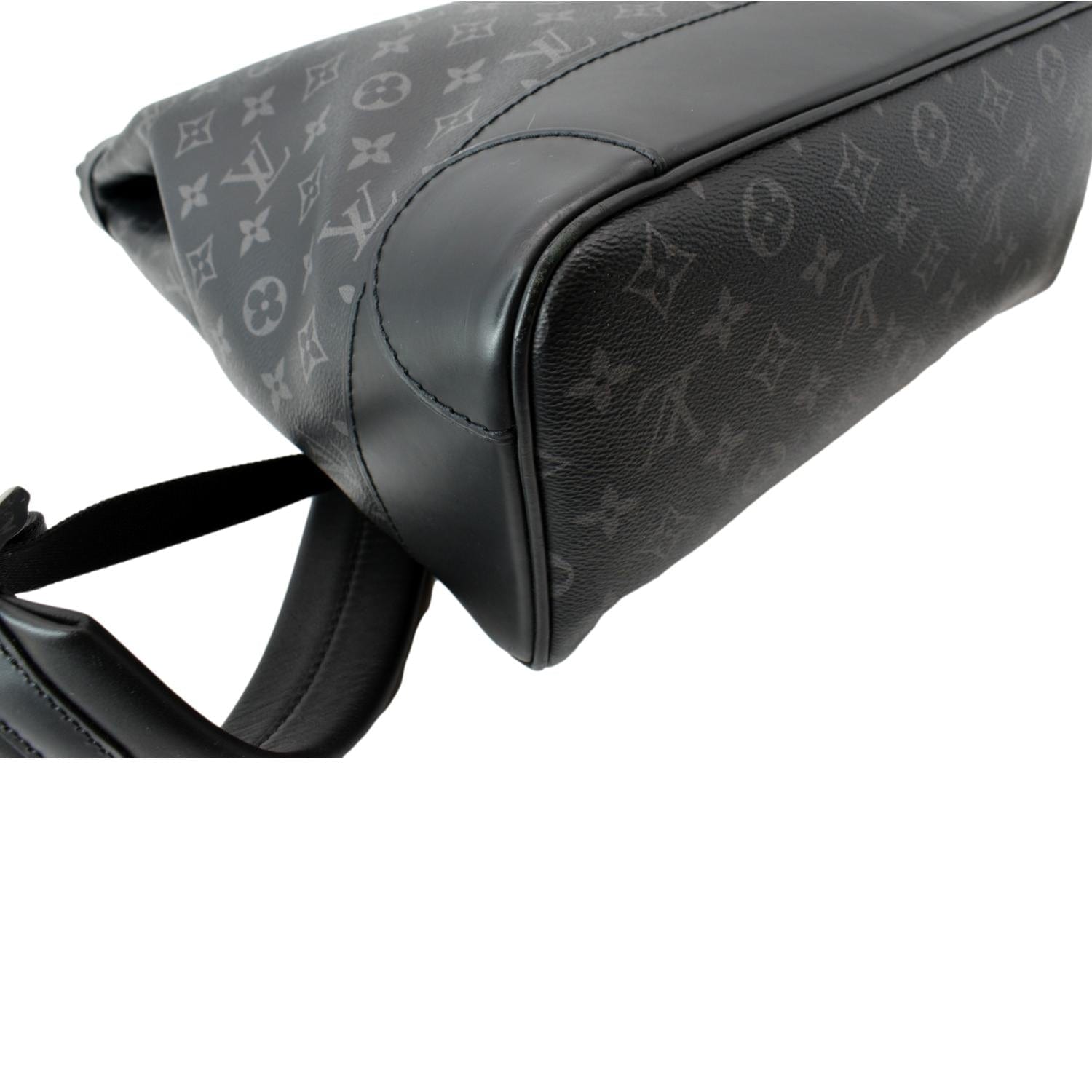 Louis Vuitton Steamer Backpack Monogram Eclipse Canvas Black