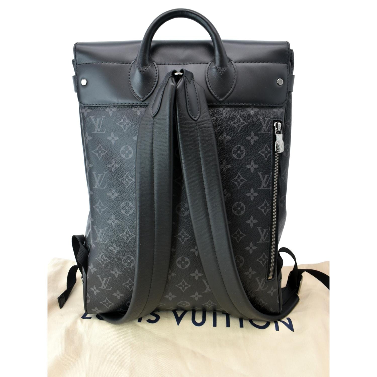 Louis Vuitton Monogram Eclipse Steamer Backpack For Sale at 1stDibs