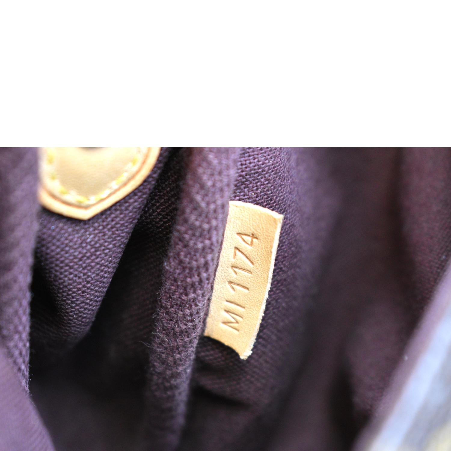 Favorite cloth crossbody bag Louis Vuitton Brown in Cloth - 20616686
