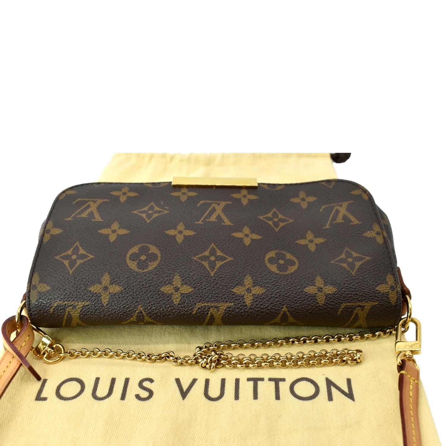 Favorite fabric crossbody bag Louis Vuitton Brown in Cloth - 35416289