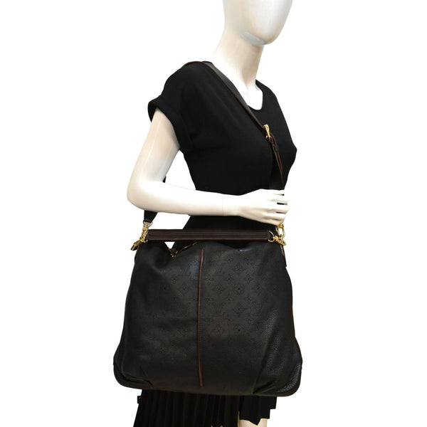 Louis Vuitton Selene Camel Leather Shoulder Bag (Pre-Owned)