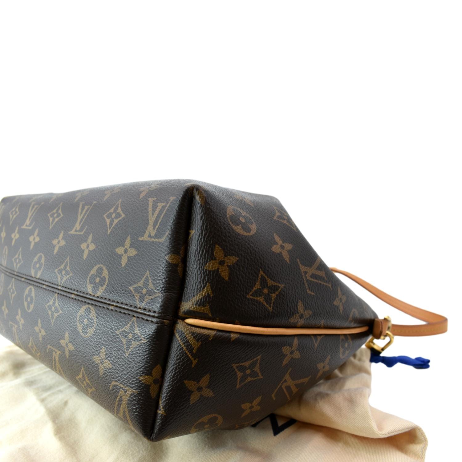 Louis Vuitton Monogram Leather Fold Tote MM
