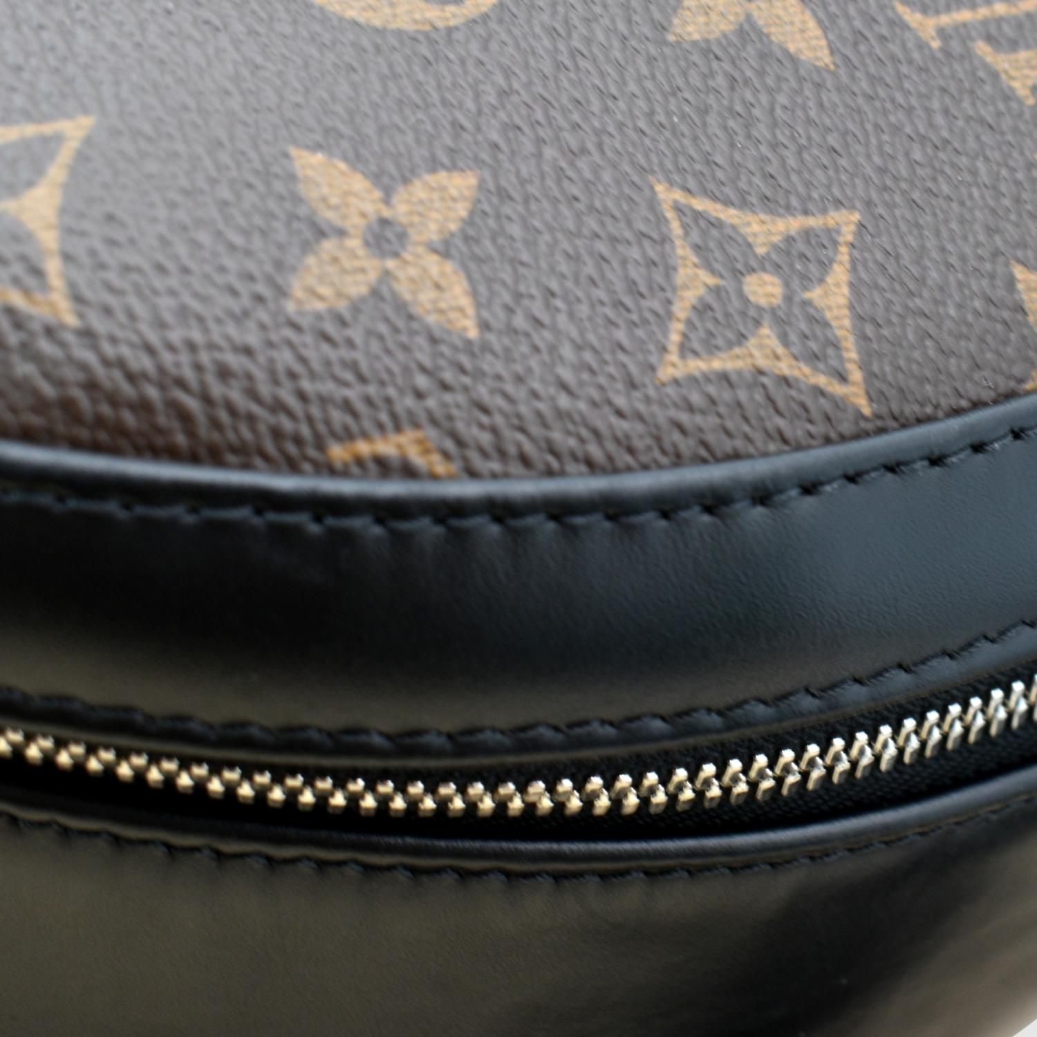 Josh backpack cloth bag Louis Vuitton Black in Cloth - 31583347