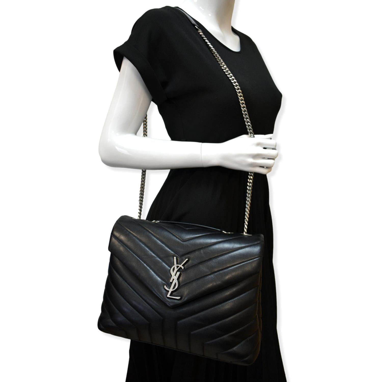 Women's Shoulder Bags, Leather & Chain, Saint Laurent