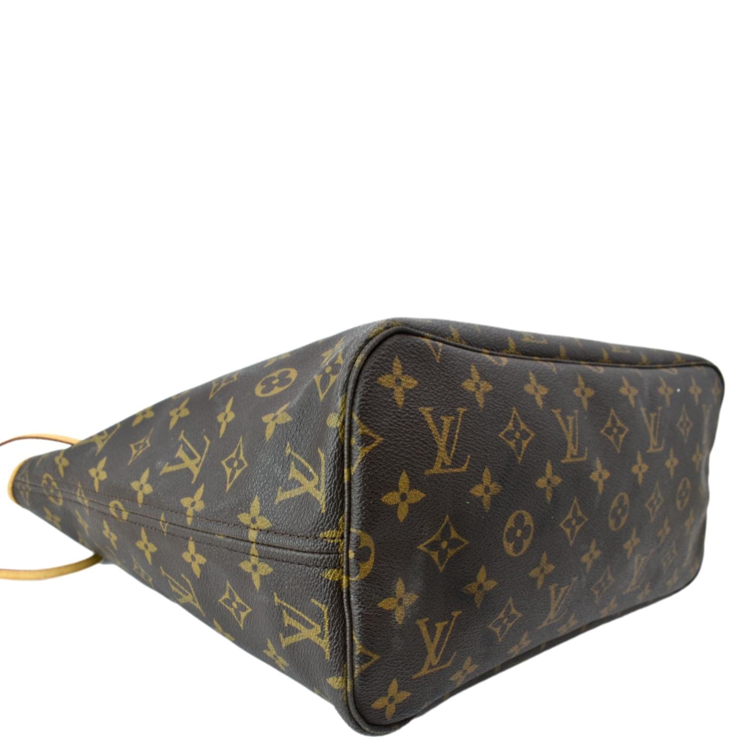 Neverfull tote Louis Vuitton Brown in Synthetic - 32398274