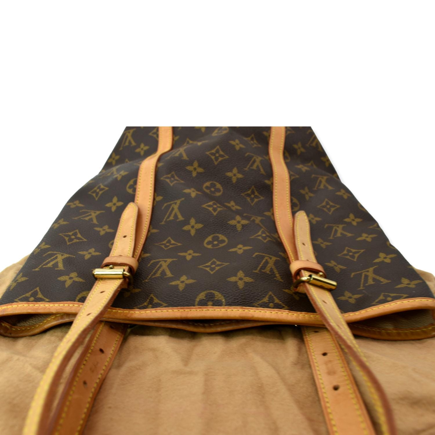 Authentic Louis Vuitton Shoulder Bag Bucket GM Monogram Used LV