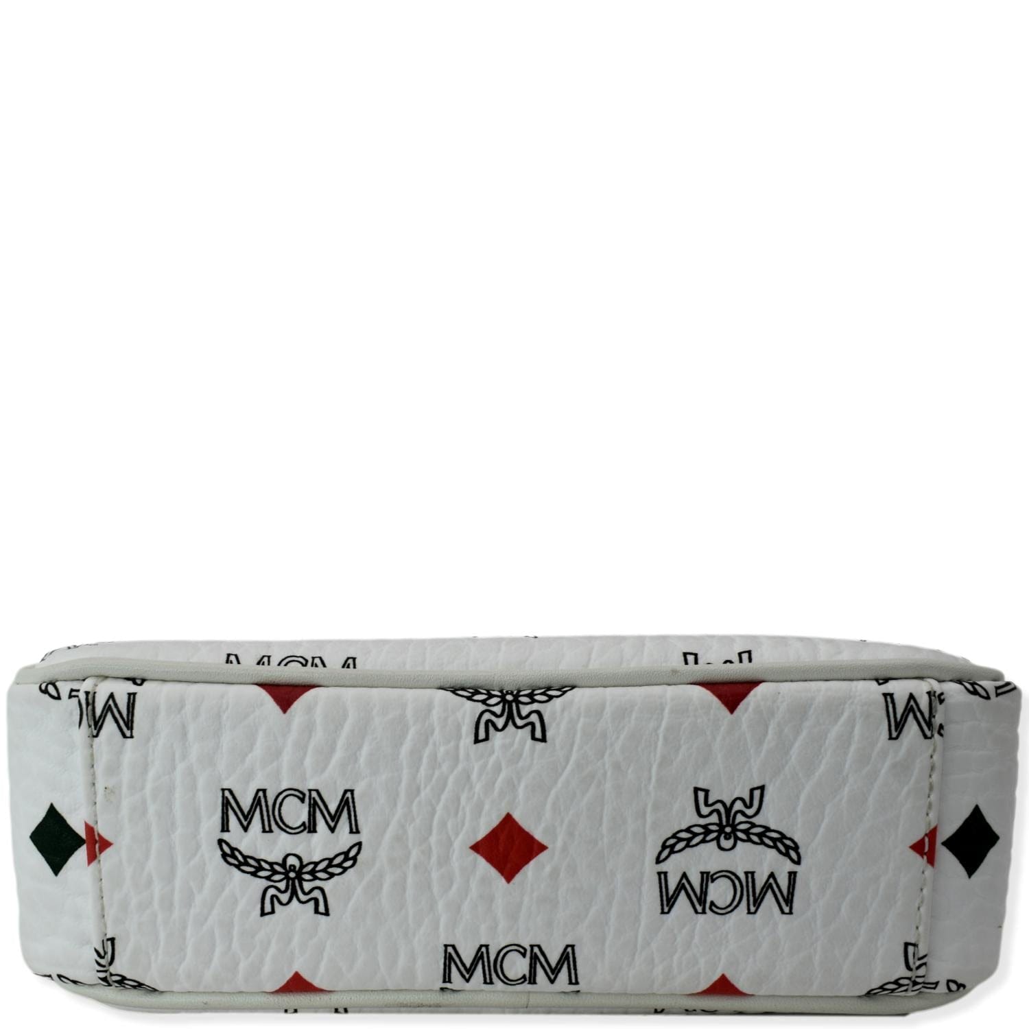 MCM, Bags, Mcm Spektrum Stud Visetos Camera Crossbody Bag White