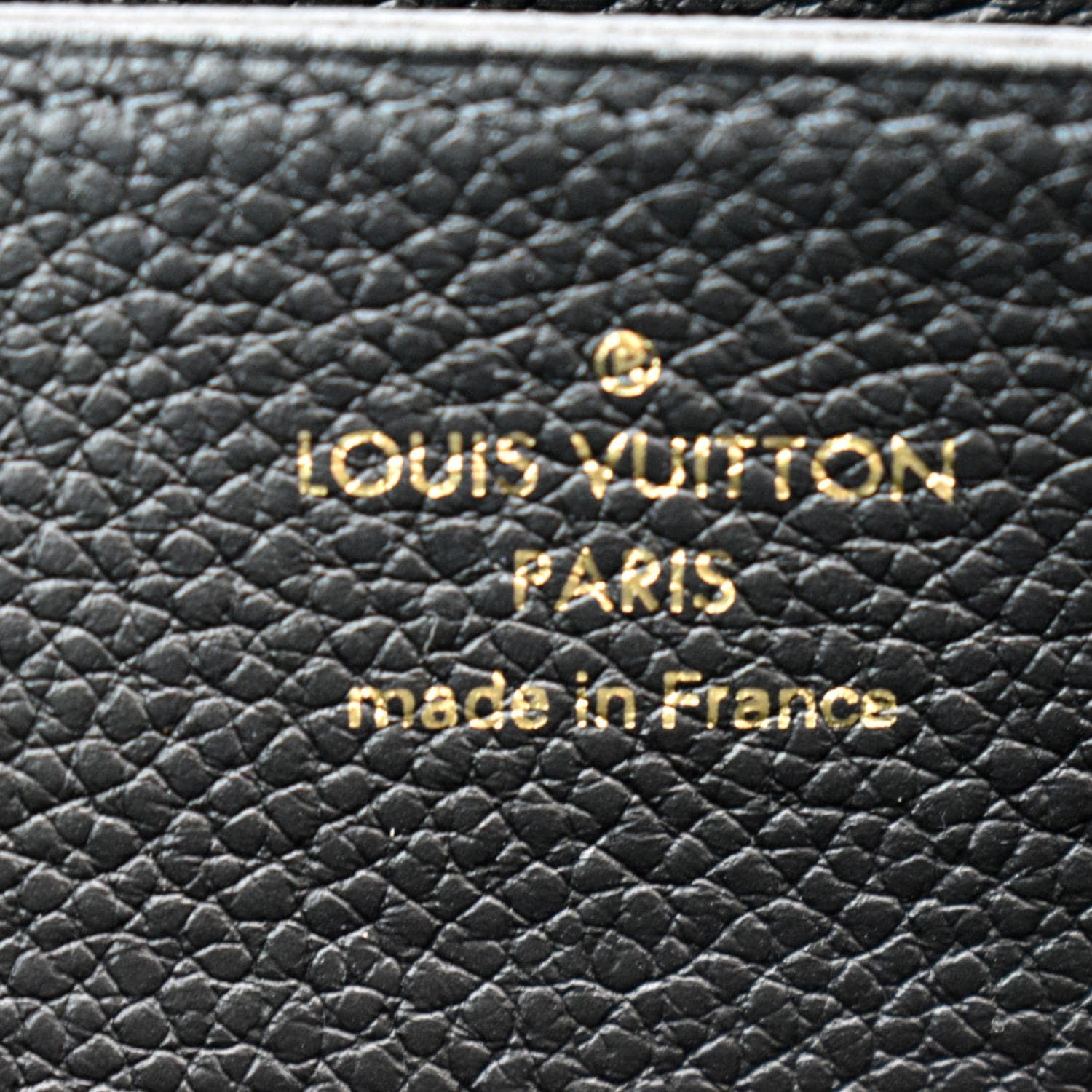 Louis Vuitton Monogram Empreinte Zippy Wallet Black M80481 Free Shipping
