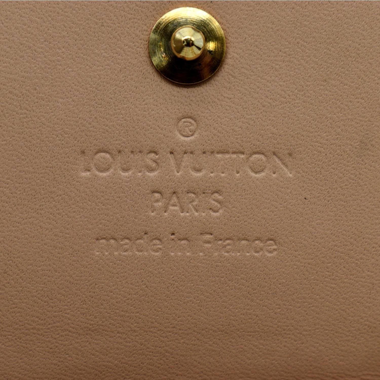Louis Vuitton White Monogram Multicolore Elise Wallet - Yoogi's Closet