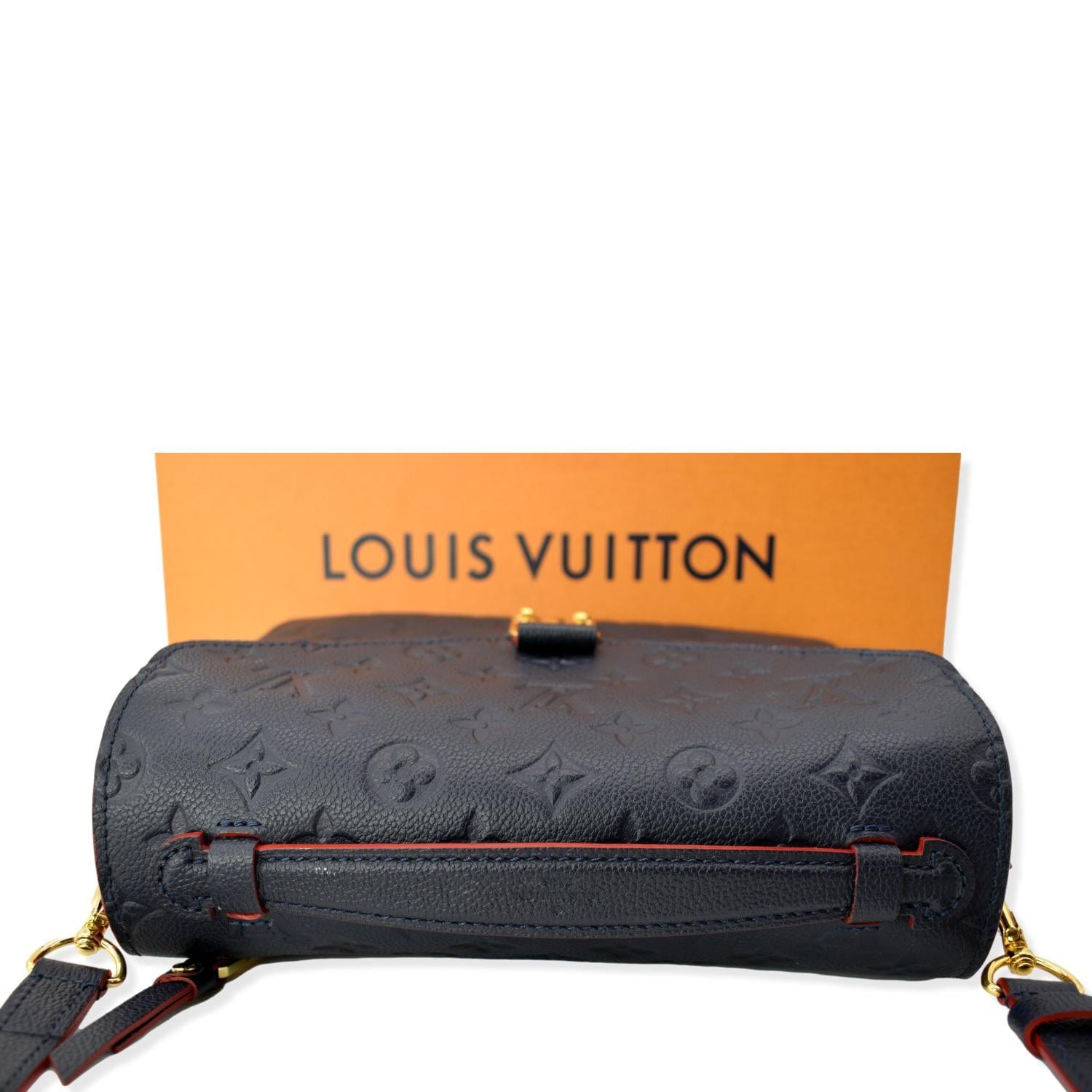Metis LOUIS VUITTON Handbags T. Leather Navy blue ref.903199
