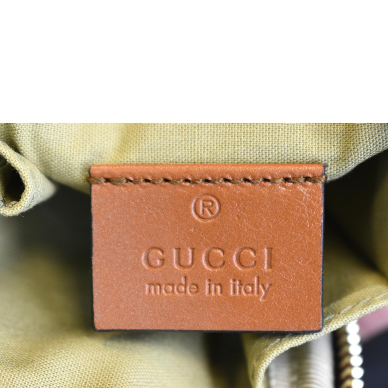 GUCCI Brown, Pink Coated canvas Monogram Cell Phone Case