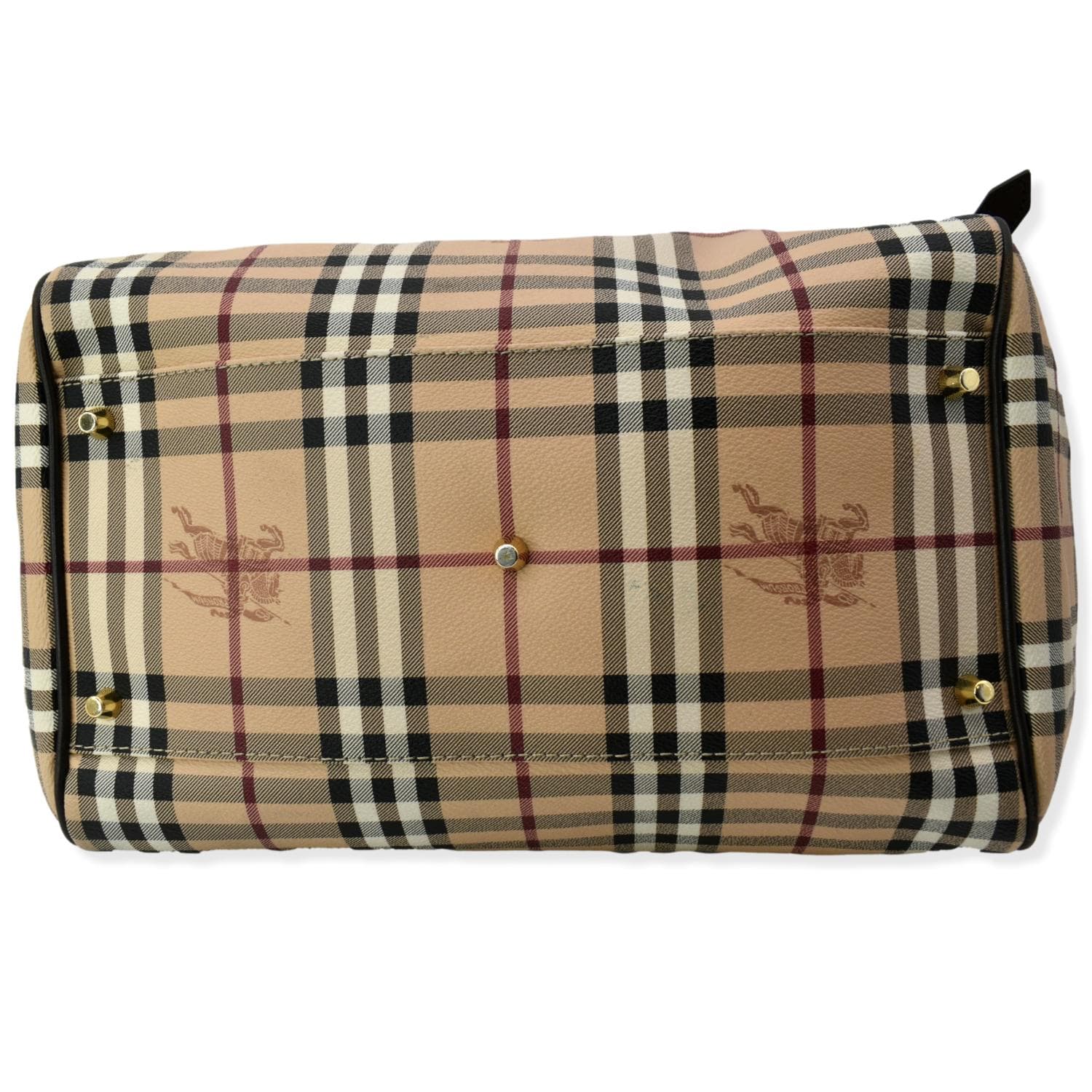 Burberry Haymarket Canterbury Tote – Keeks Designer Handbags