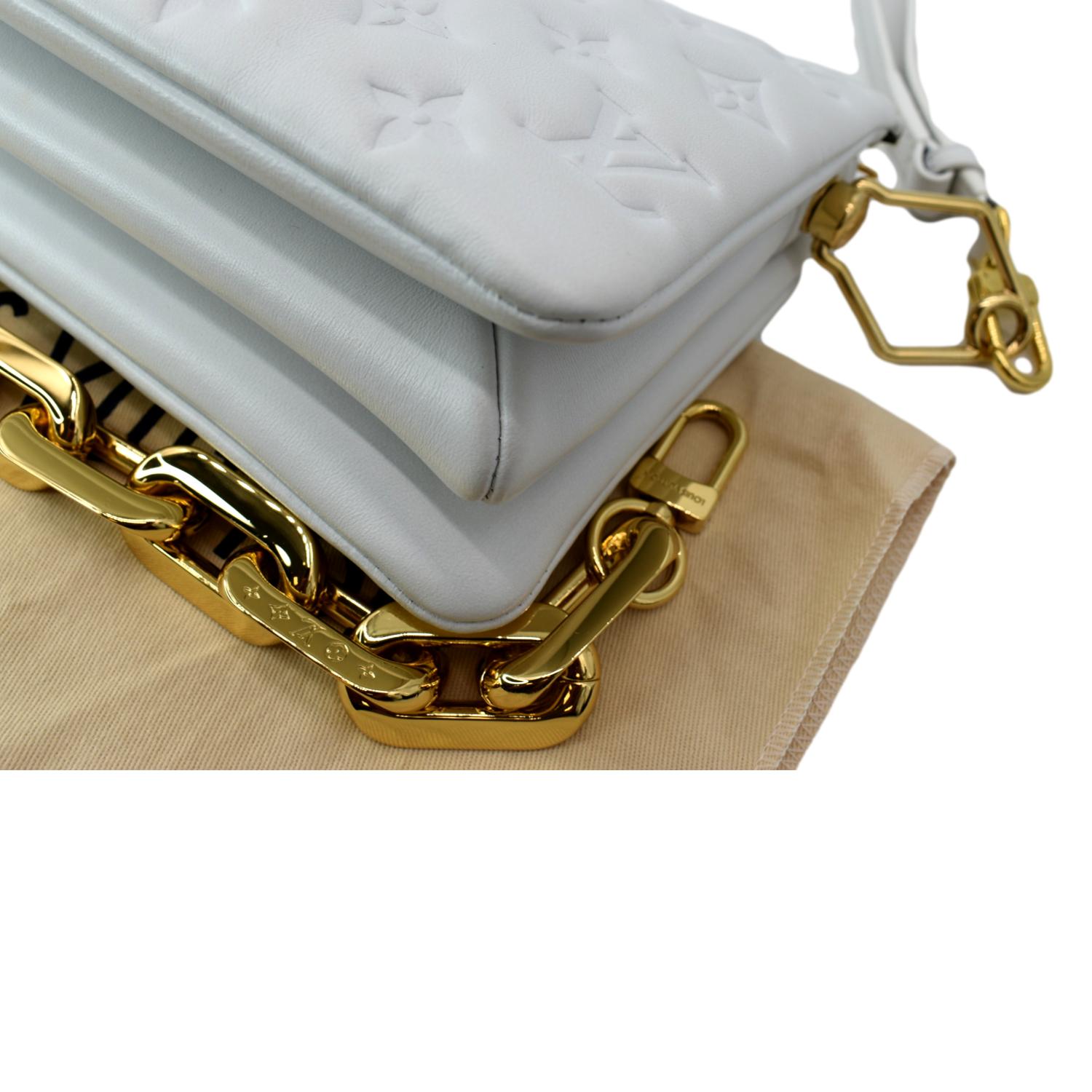 Louis Vuitton Monogram Coussin BB - White Shoulder Bags, Handbags