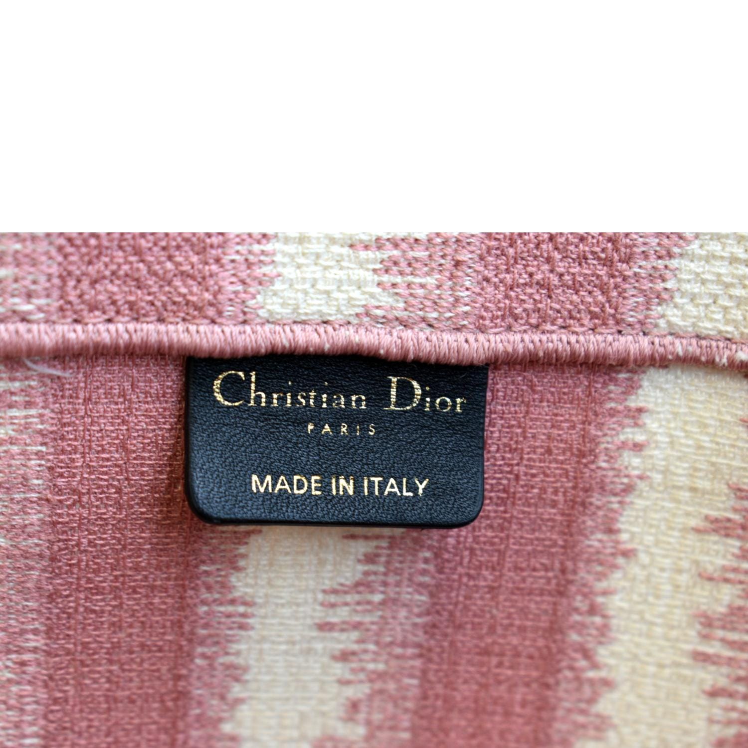 Book tote cloth handbag Dior Pink in Cloth - 35154048